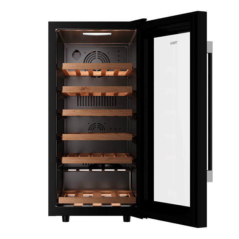 Vinoteca Teka RVF10032GBK – 32 botellas, 5–18 °C, Doble cristal UV