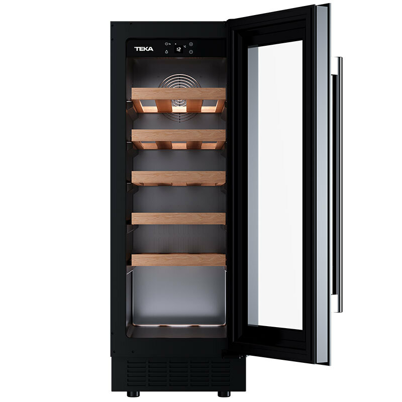 Vinoteca integrable Teka RVU 10020 – 20 botellas, 5-18 °C, Protección UV