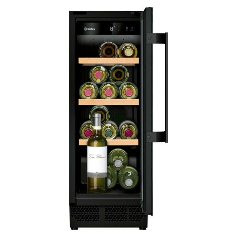 Vinoteca integrable Balay 3WUF073B – 21 botellas, 5-20 °C, puerta cristal UV