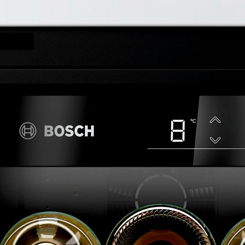 Vinoteca integrable Bosch KUW20VHF0 – 21 botellas, 5–20 °C, 38 dB