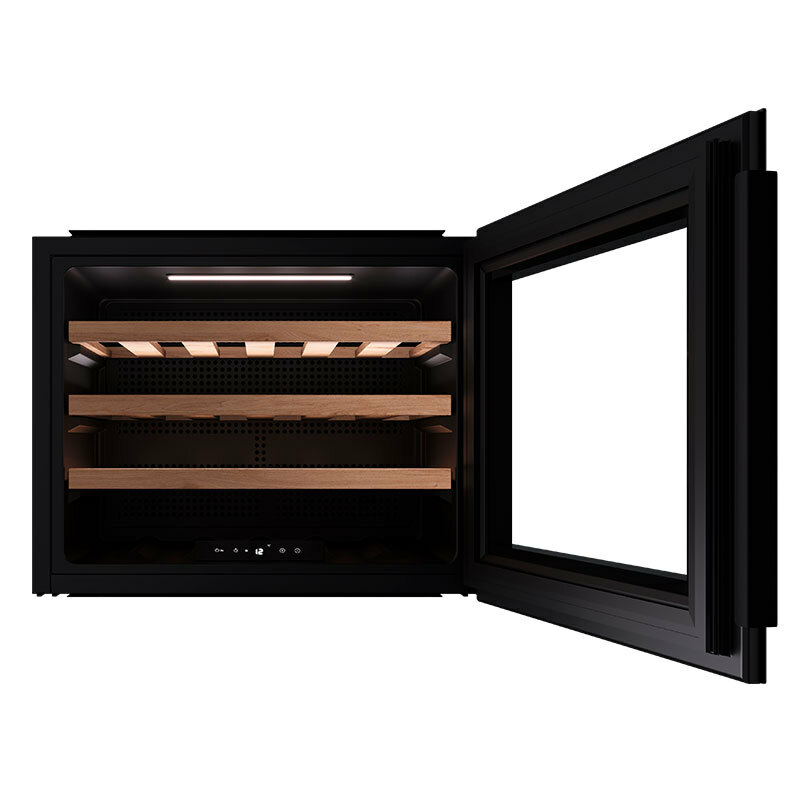Vinoteca integrable Teka RVI 10024 – 24 botellas, 10-18 °C, protección UV