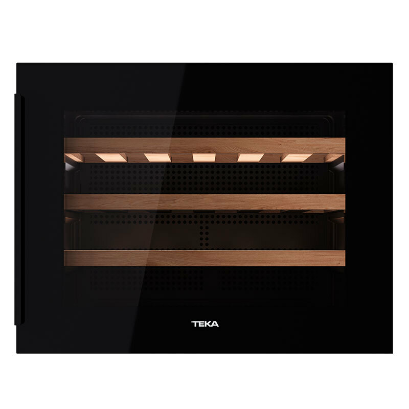 Vinoteca integrable Teka RVI 10024 – 24 botellas, 10-18 °C, protección UV