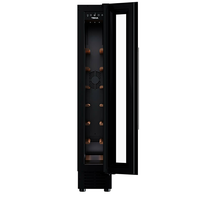 Vinoteca integrable Teka RVU10008 – 8 botellas, 5–18 °C, protección UV
