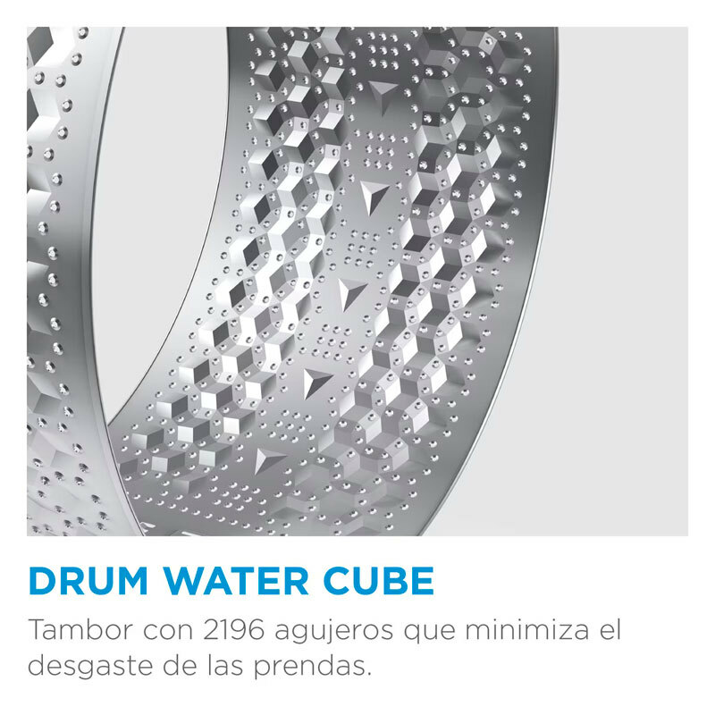 Lavadora de carga frontal Midea MF100W60/1/W-ES – 6 kg, 15 programas, 1.000 rpm