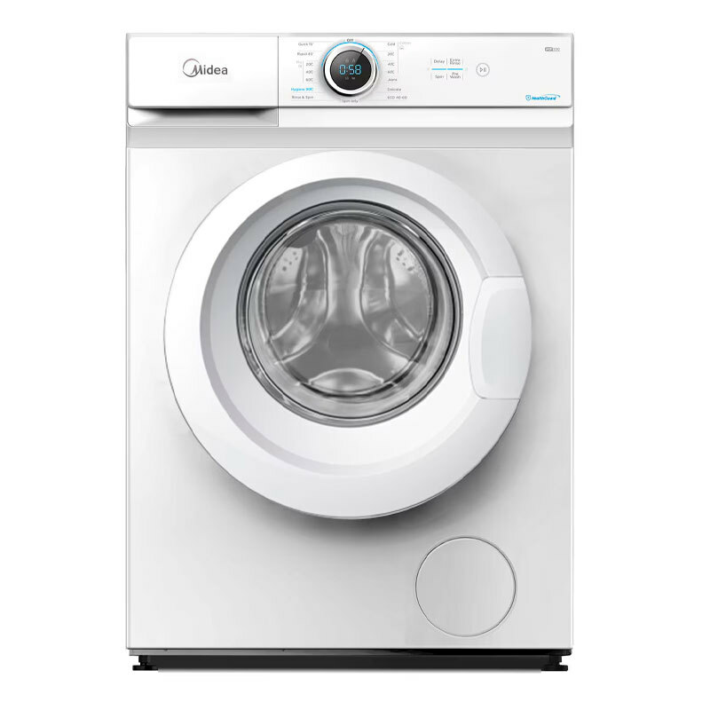 Lavadora carga frontal Midea MF100W70/1/W-ES – 7 kg, 1.200 rpm, lavado rápido 15 min