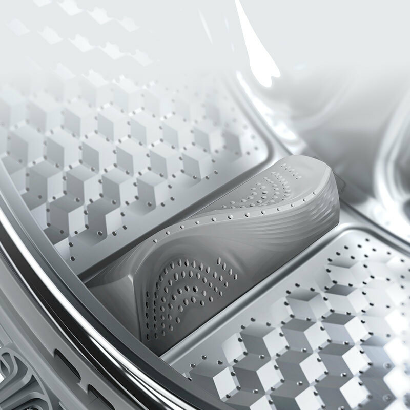 Lavadora carga frontal Midea MF110W80BA10/W-ES – 8 kg, 1.400 rpm, Motor inverter 10 años