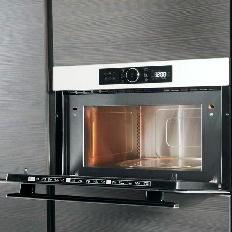 Microondas integrable Whirlpool AMW 731/WH – 31 L, 1.000 W, Grill 800 W