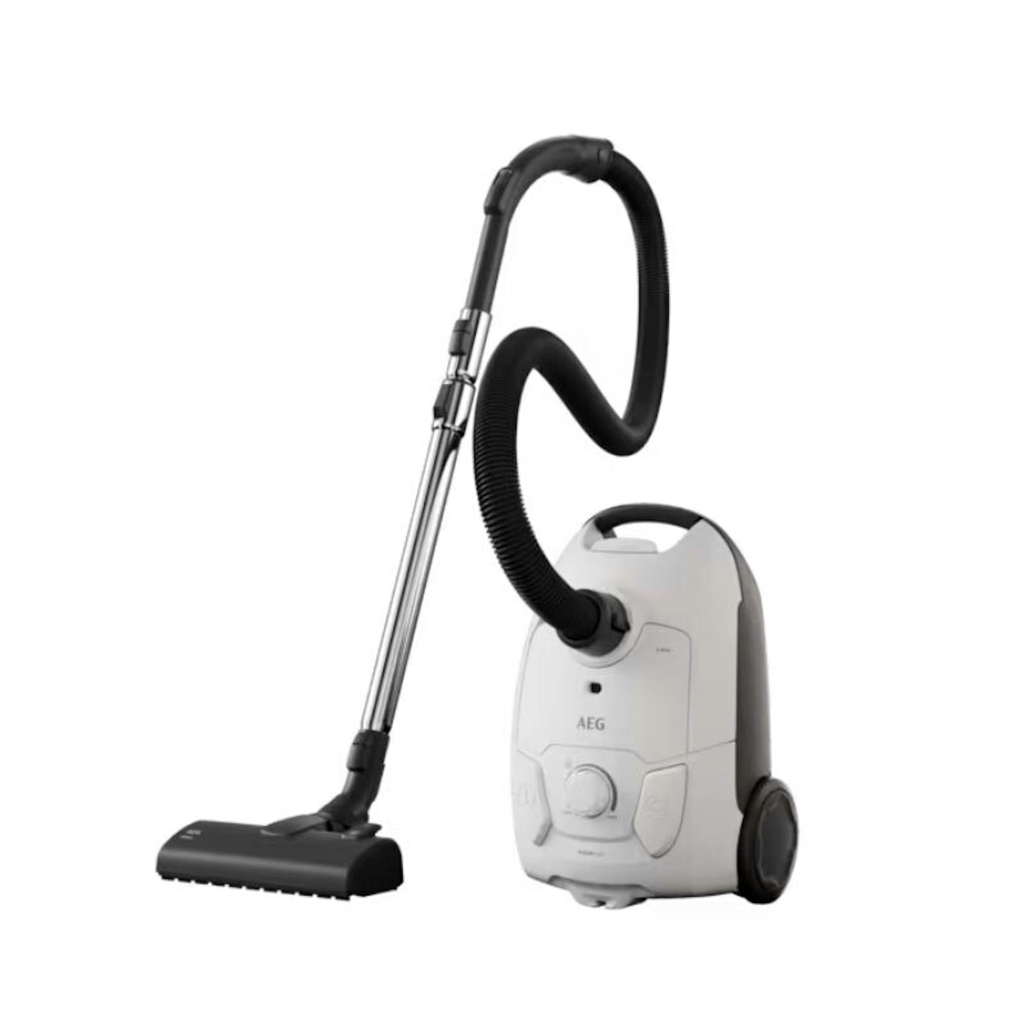 Aspirador AEG AB51C2SW con manguera, tubo y cepillo