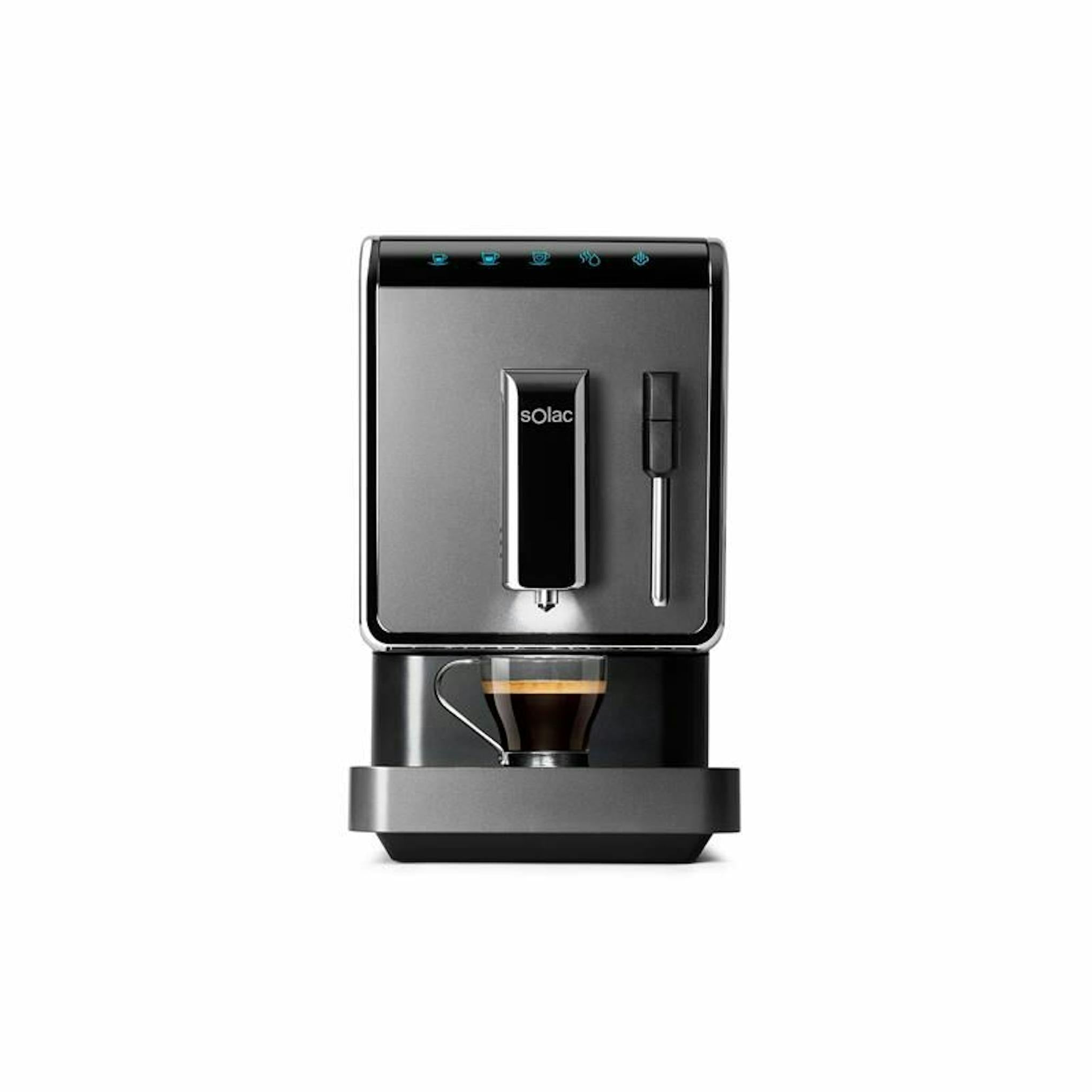 Cafetera espresso Solac CA4810 automática en color negro y gris