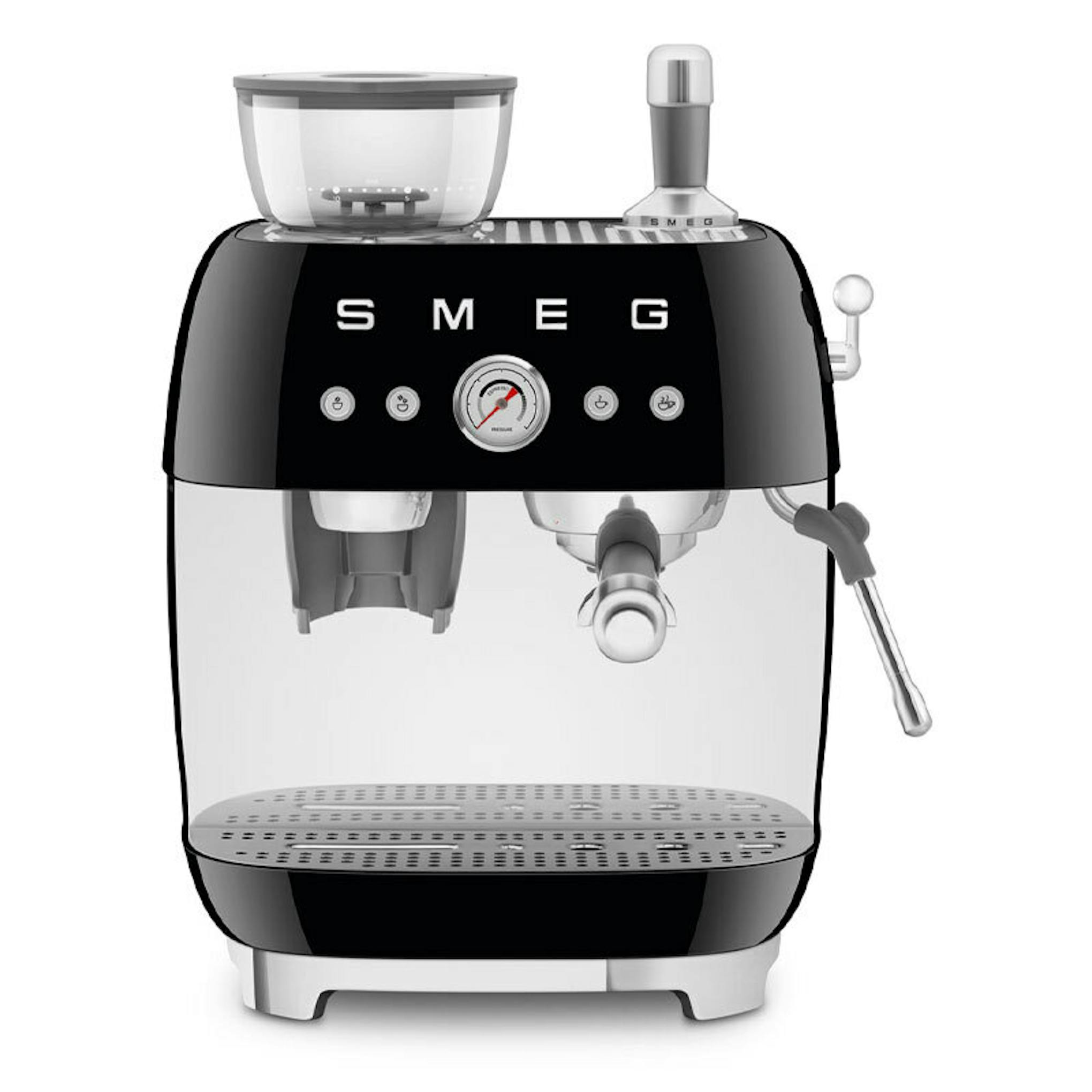 Cafetera expreso Smeg EGF03BLEU negra