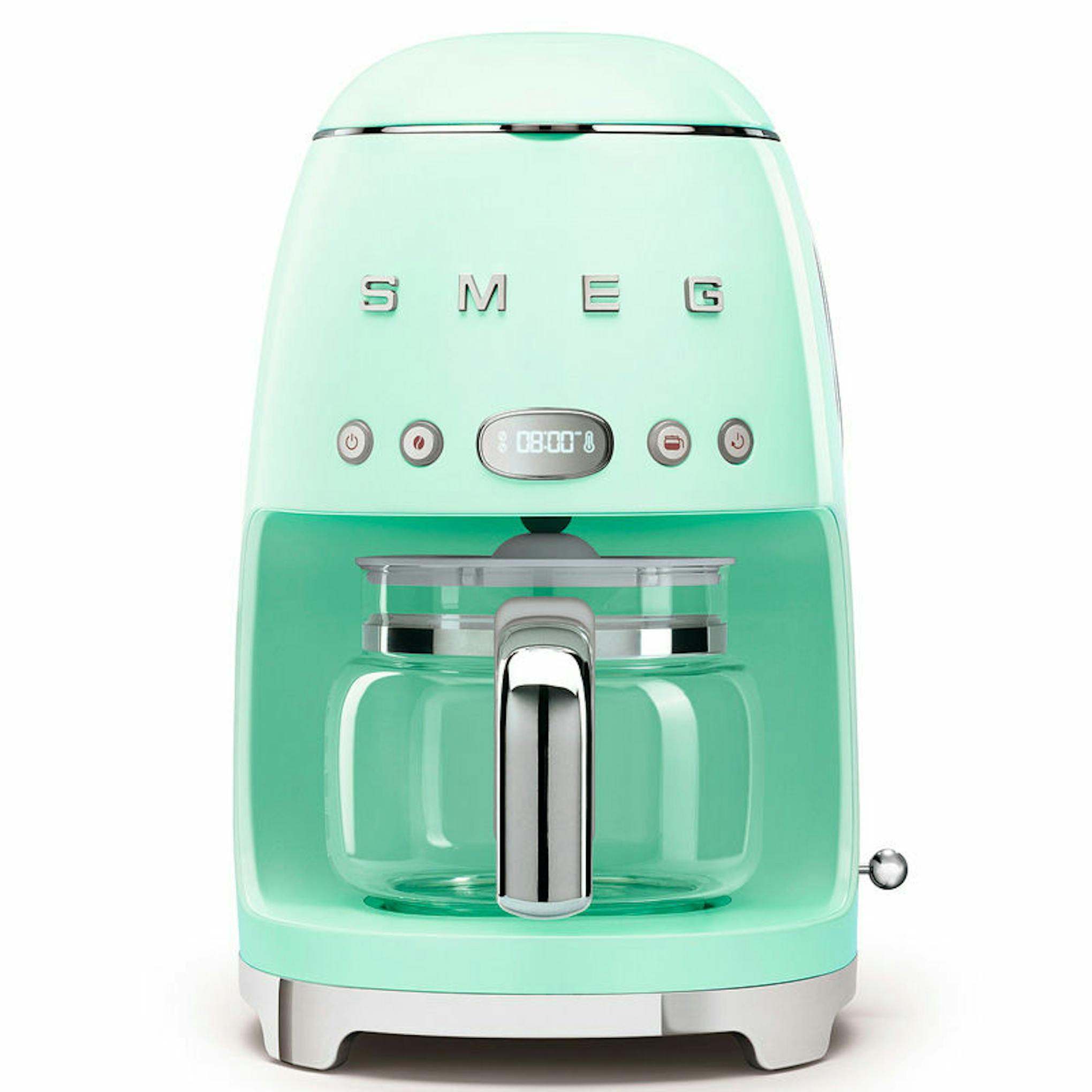 Cafetera de goteo Smeg DCF02PGEU verde pastel