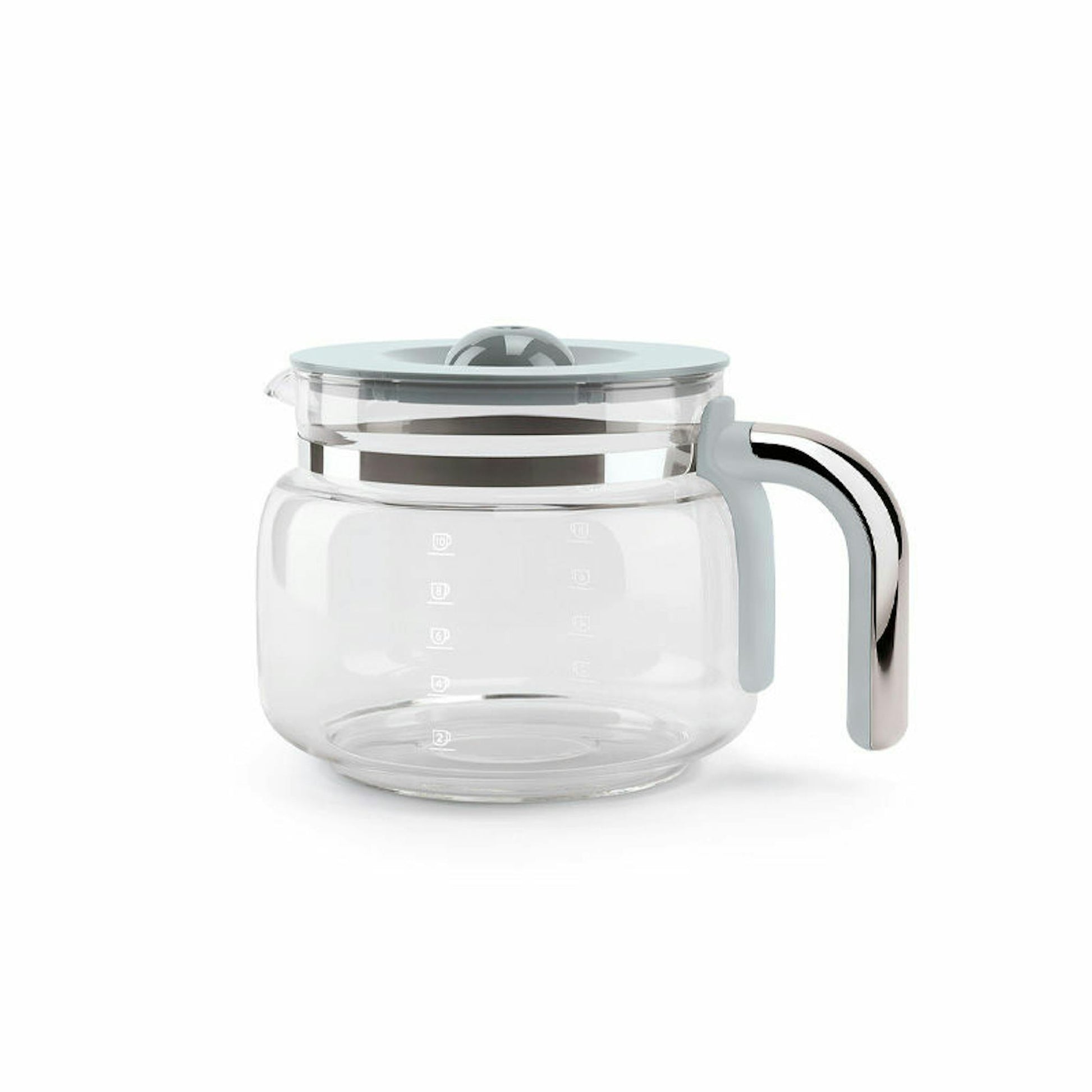 Jarra de cristal de cafetera de goteo Smeg DCF02PGEU verde pastel