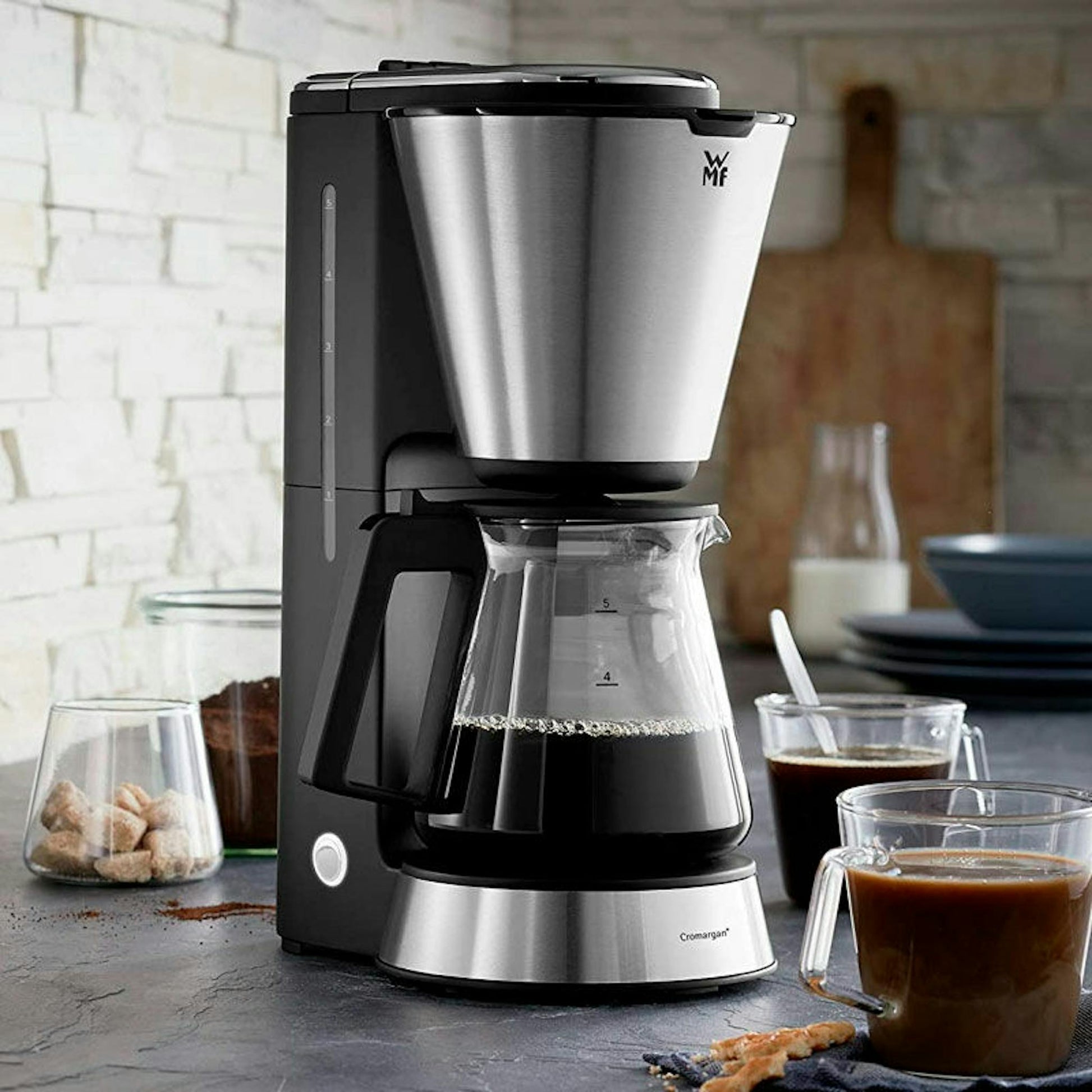 Cafetera de goteo WMF Aroma con jarra de cristal