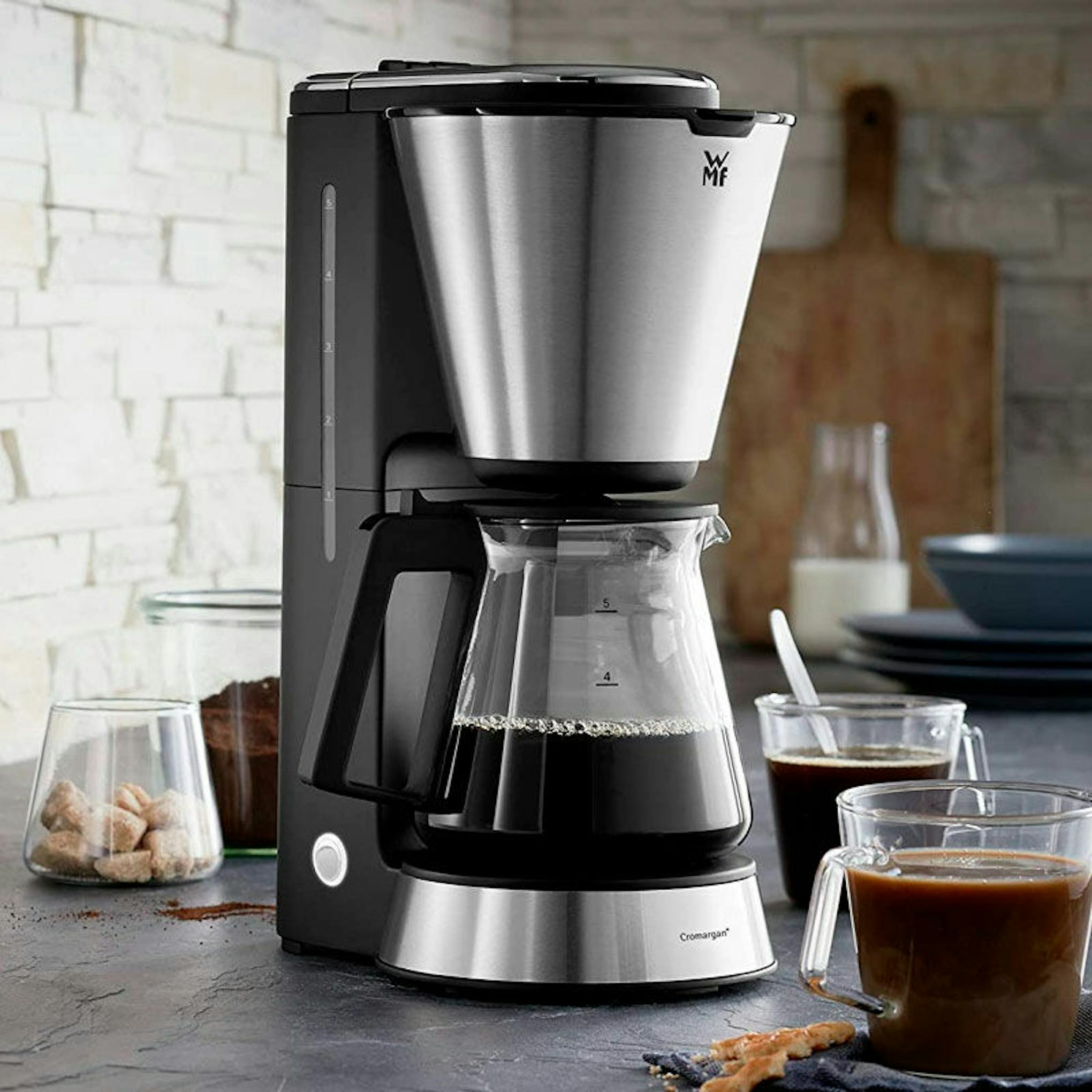 Cafetera de goteo WMF Aroma con jarra de cristal