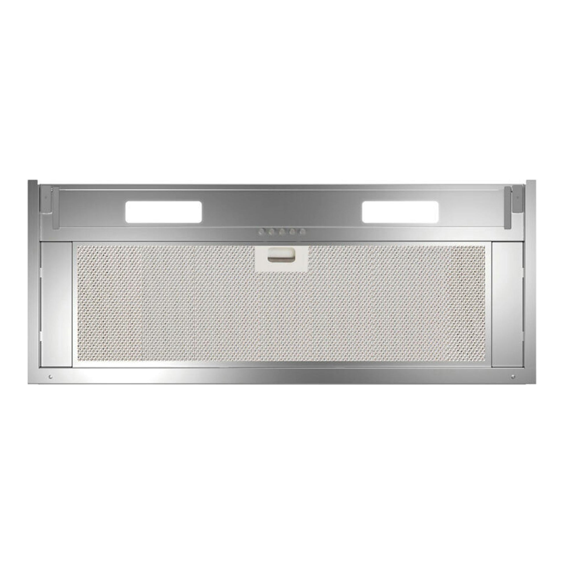 Campana integrable Cata Armonia C Inox de 80 cm, vista frontal en acero inoxidable.