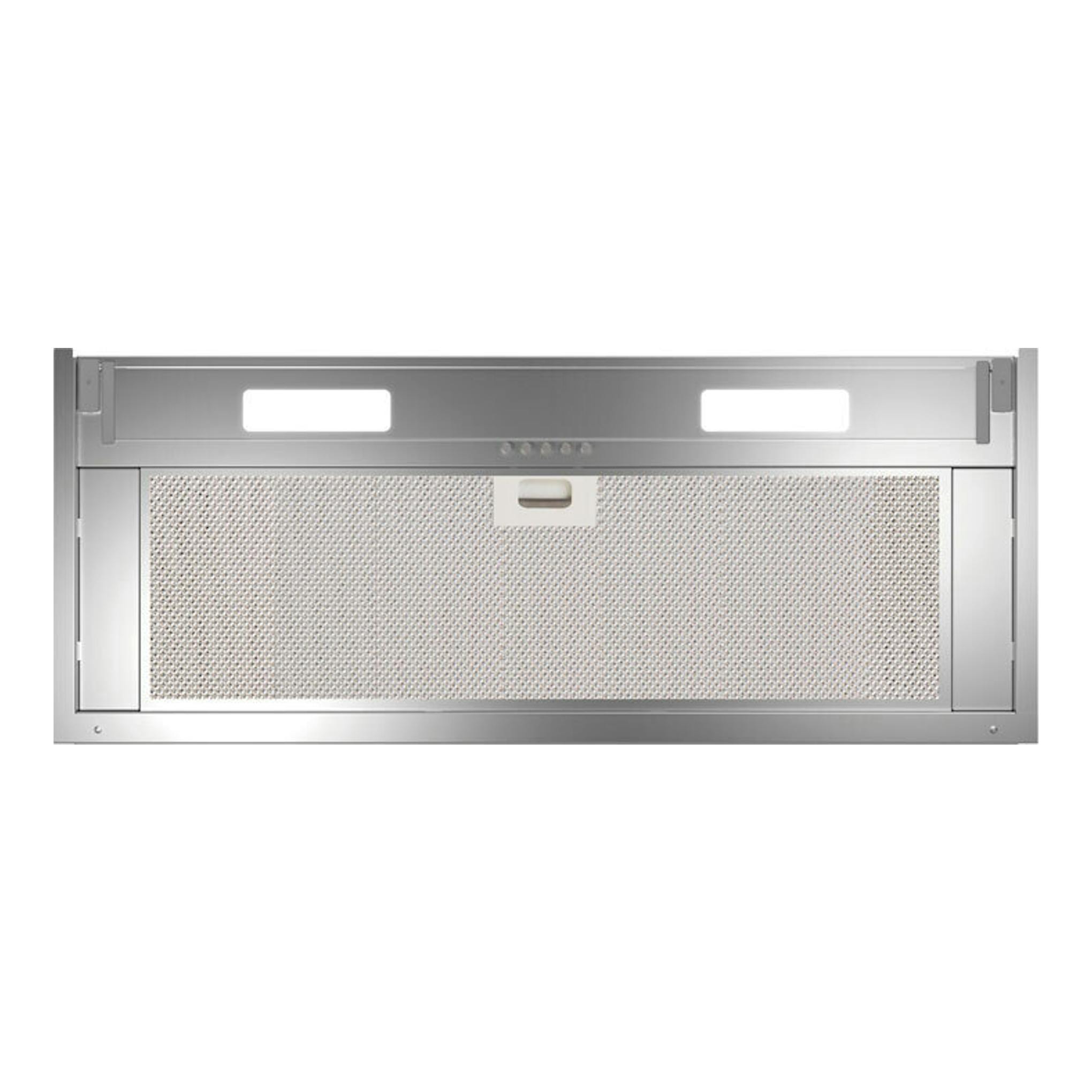 Campana integrable Cata Armonia C Inox de 80 cm, vista frontal en acero inoxidable.