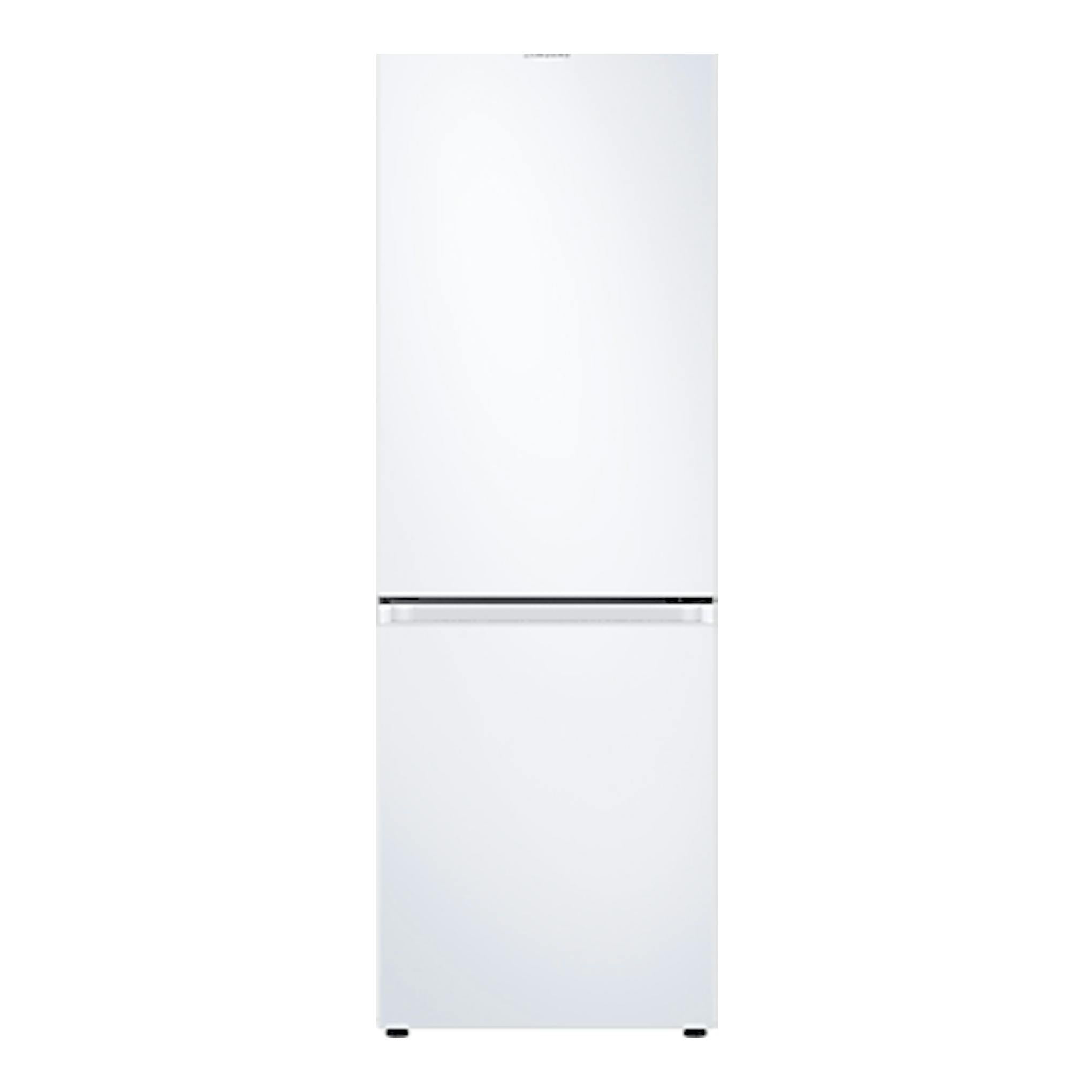 Frigorífico combi Samsung RB34C600CWW/EF blanco, vista frontal de dos puertas.
