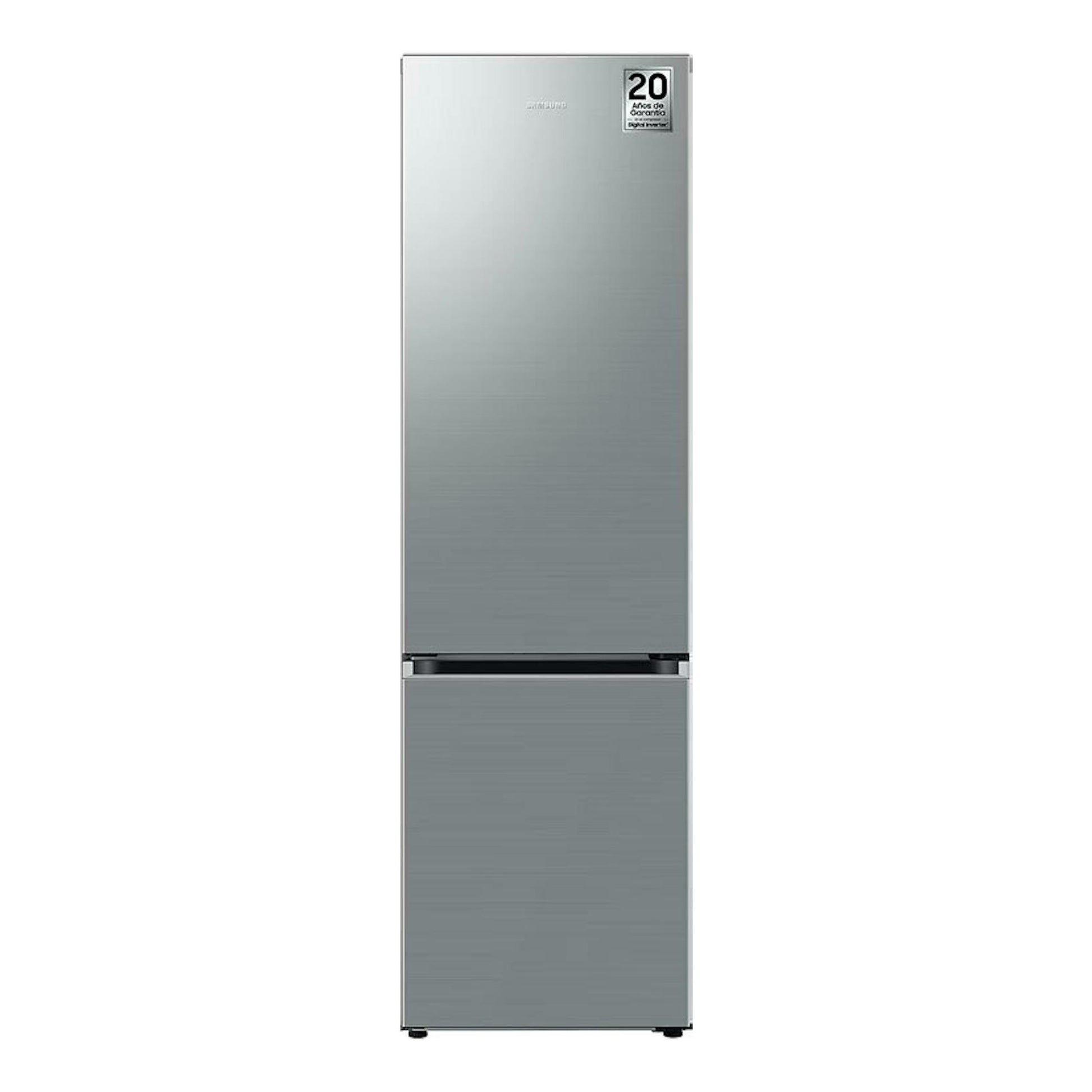 Frigorífico combi Samsung RB38C603CS9/EF inox, vista frontal.