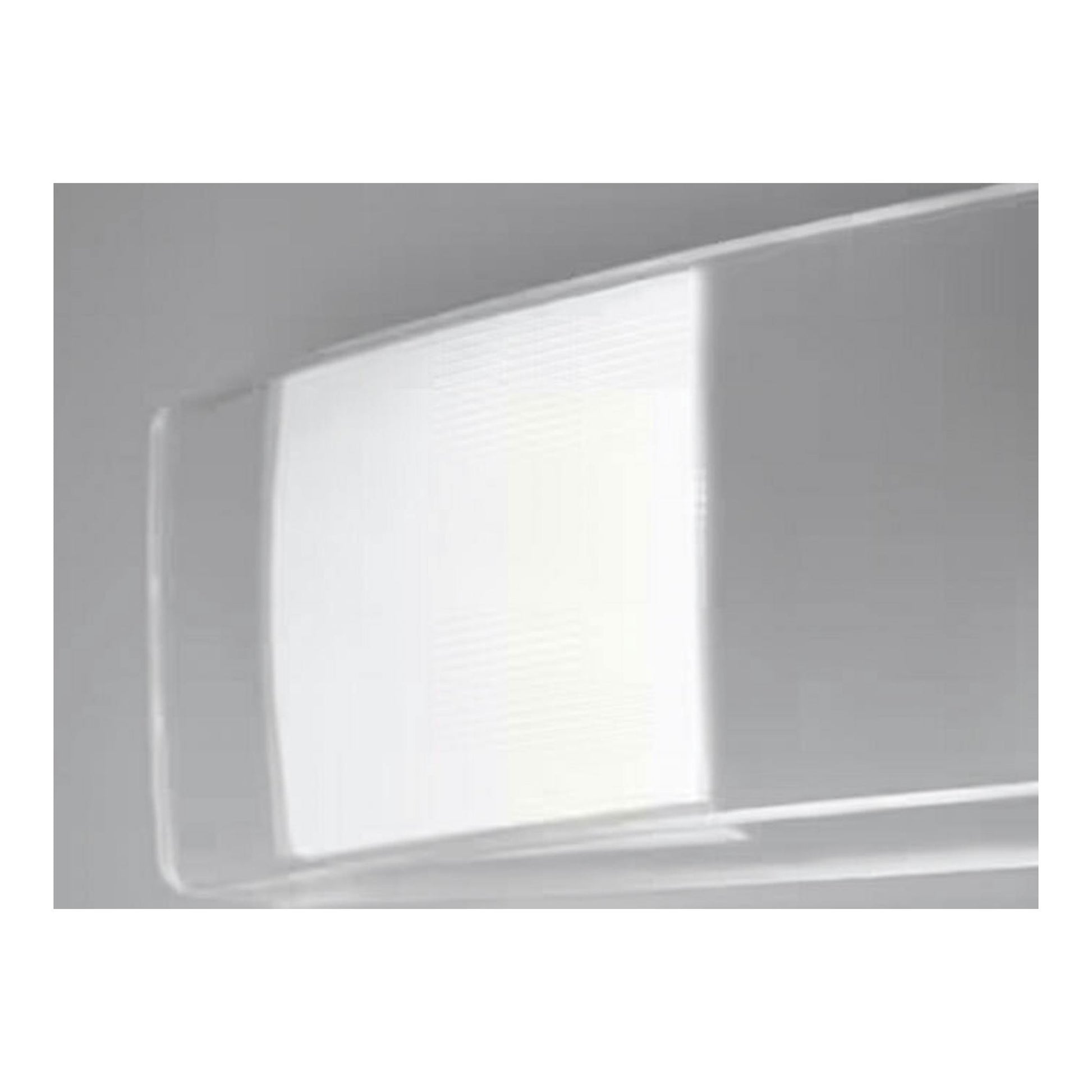 Frigorífico integrable AEG OSD5S161ES, vista parcial frontal de puerta blanca.
