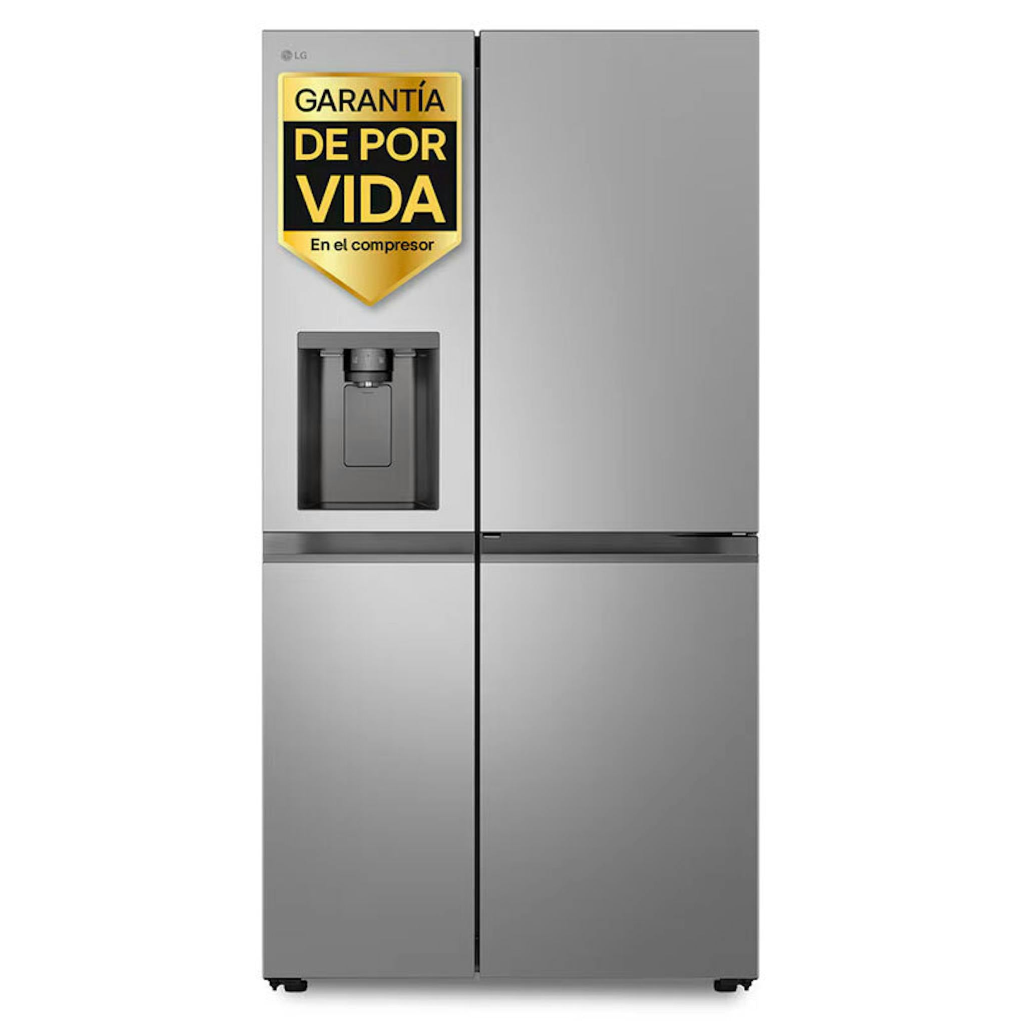 Frigorífico americano LG GSJC41PYPE inox con dispensador de agua