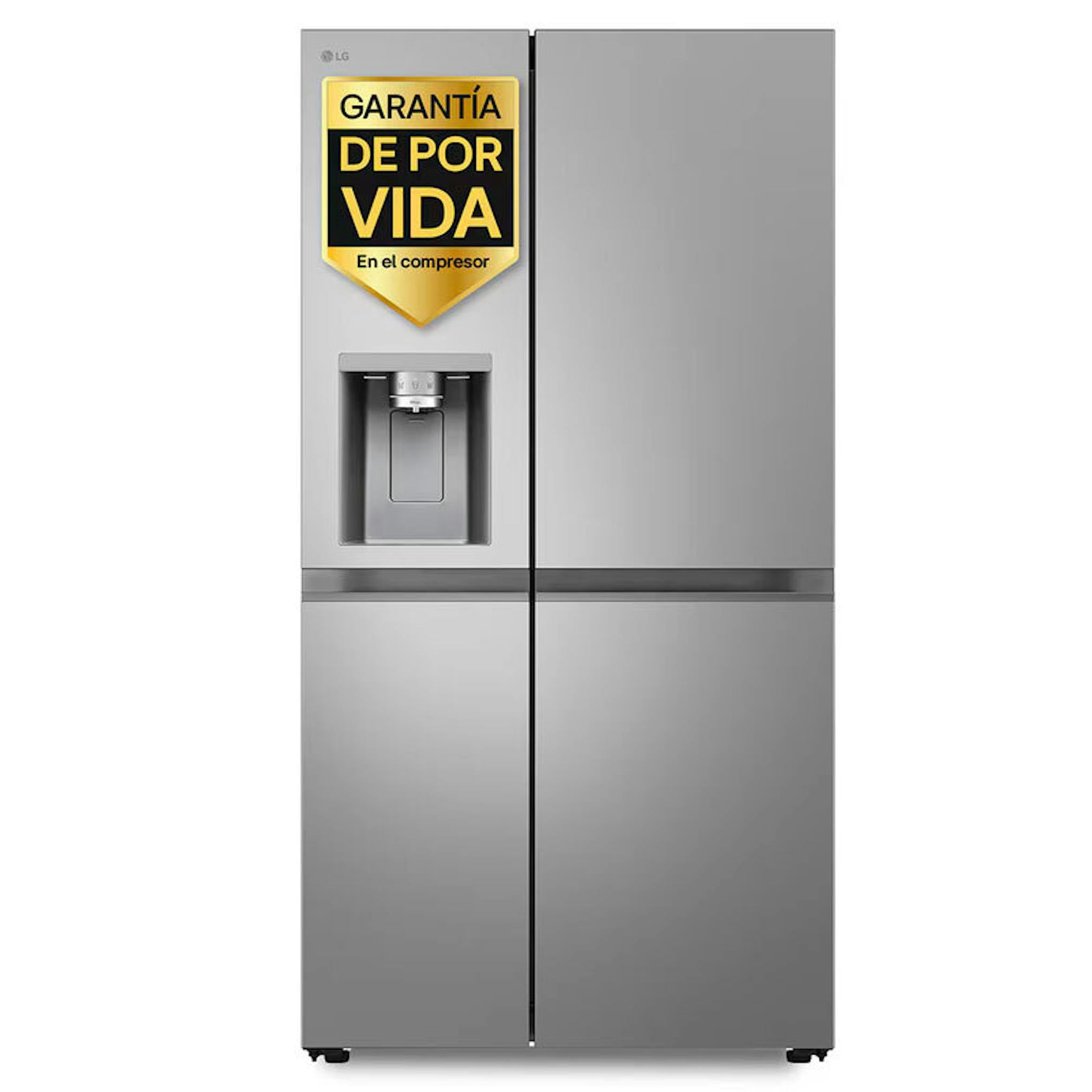 Frigorífico americano LG GSLE81PYBC Inox con dispensador de agua