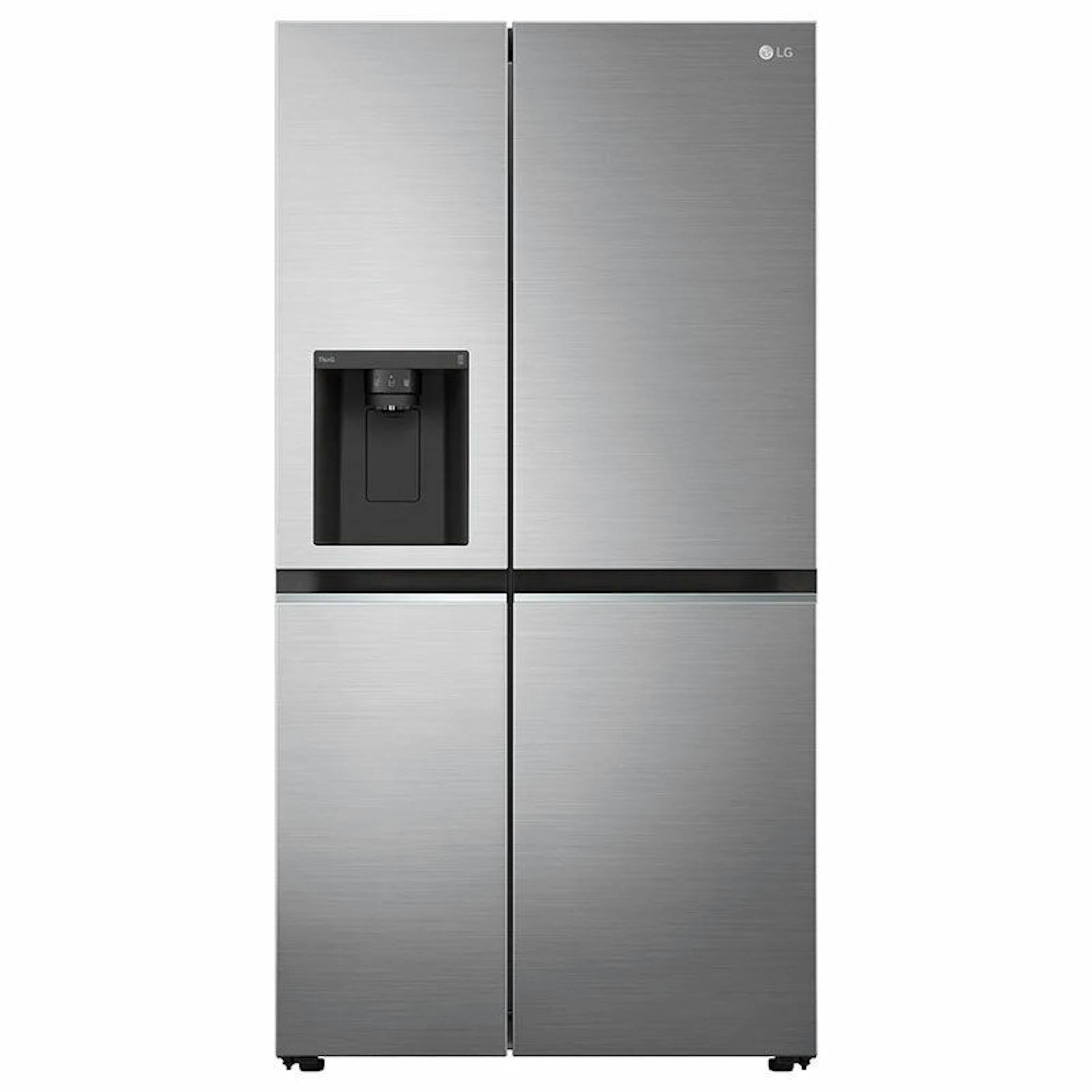 Frigorífico americano LG GSLV70PZTD Inox con dispensador de agua