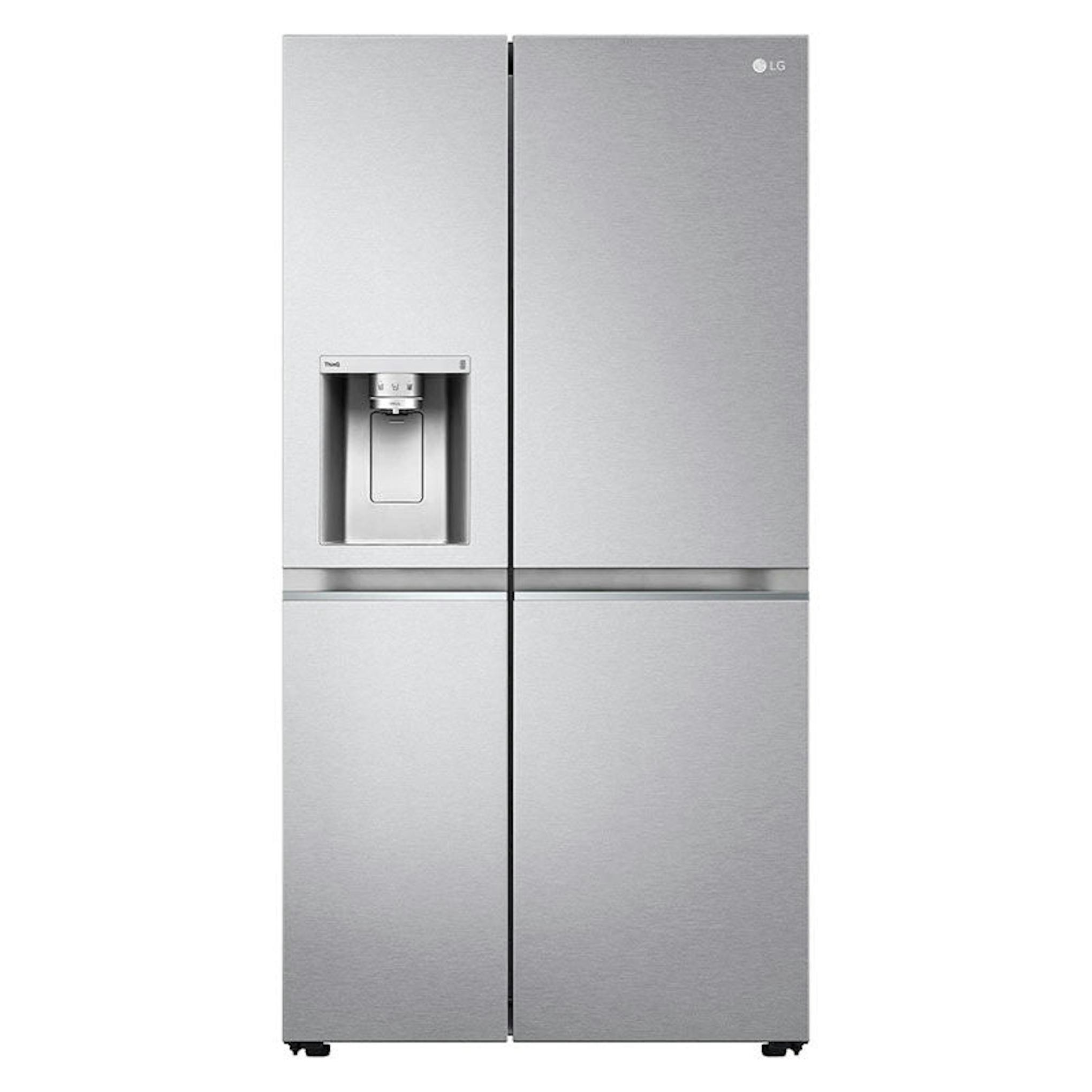 Frigorífico americano LG GSLV91MBAD Inox con dispensador de agua