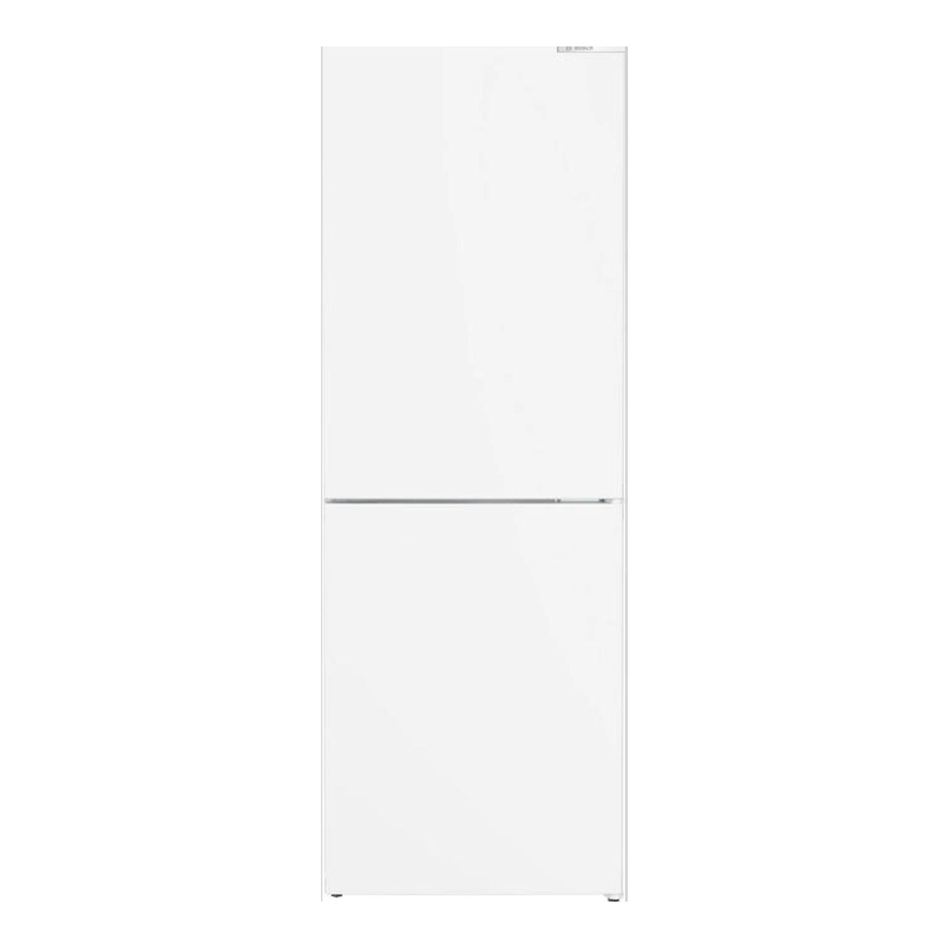 Frigorífico combi Bosch KGN36VWDB blanco, vista frontal.