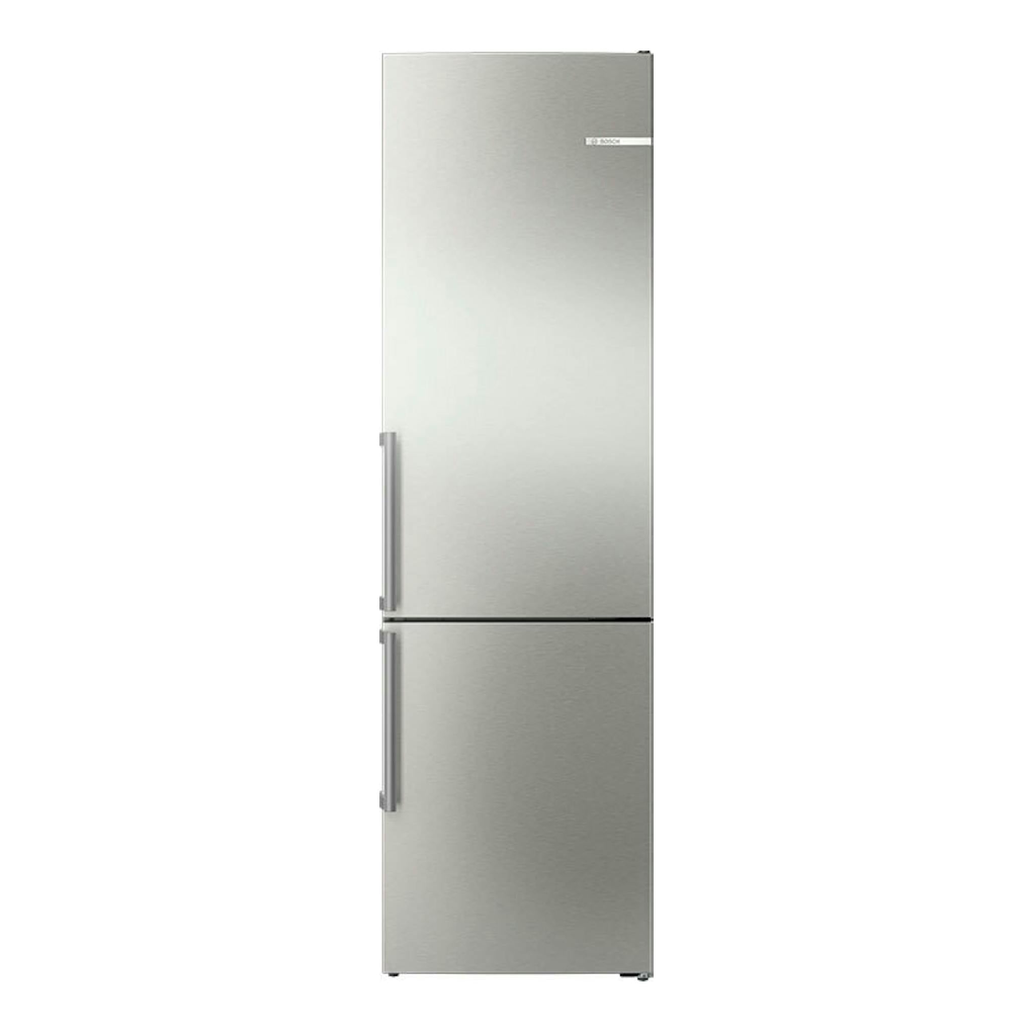 Frigorífico combi Bosch KGN39AIAU inox, vista frontal.