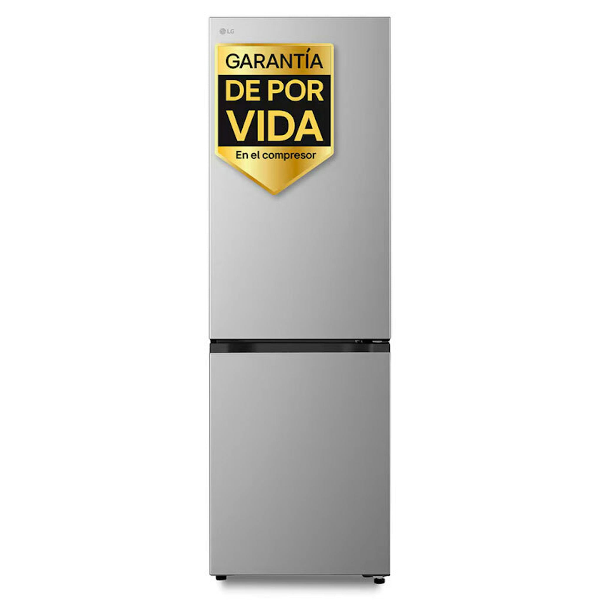 Frigorífico combi LG GBBS312CPY inox con etiqueta de garantía