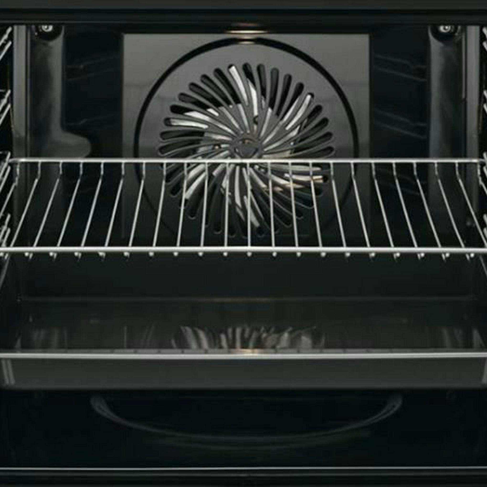 Interior de horno AEG BEK435120W blanco con ventilador y rejilla