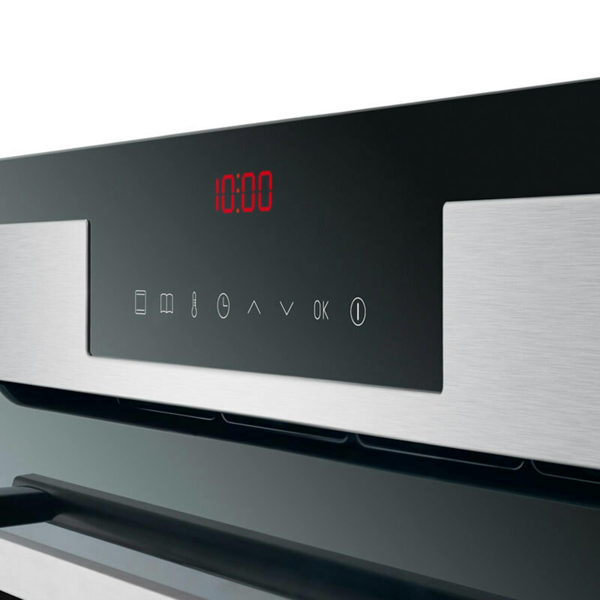 Detalle frontal del horno Fagor 8H-760TCX Inox