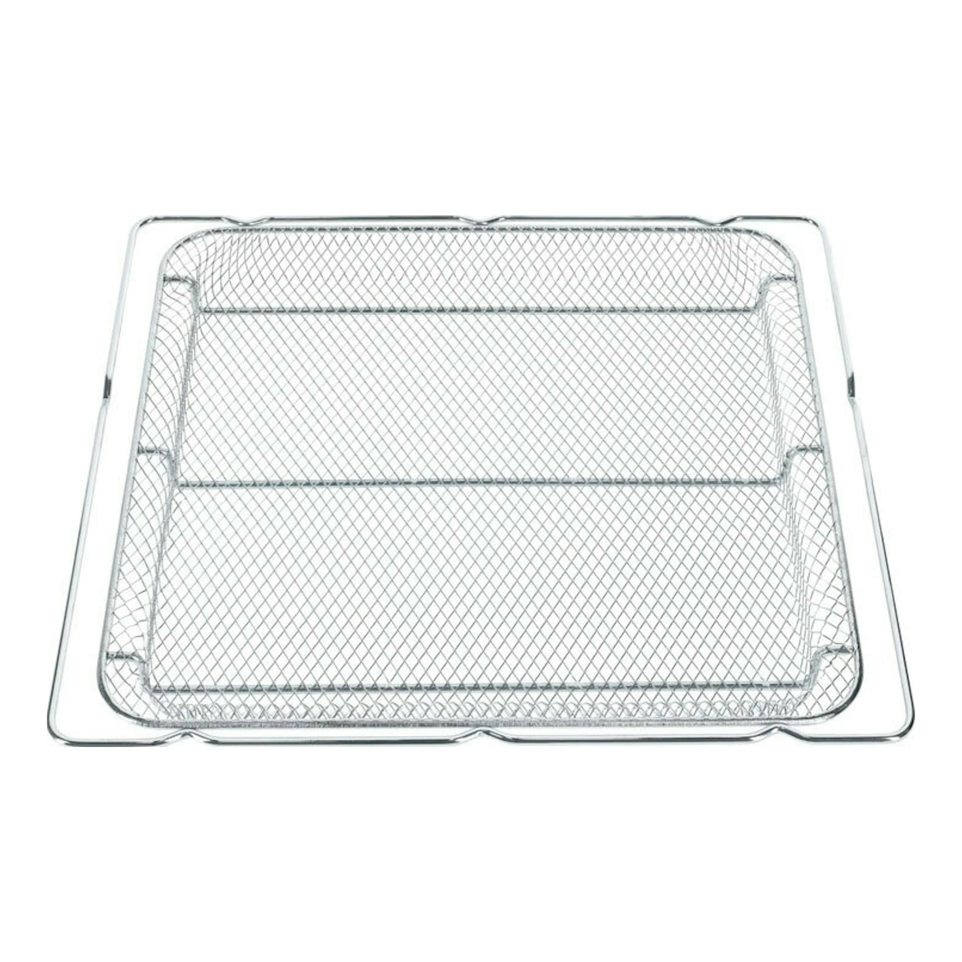 Fagor 9H-760TCX inox: rejilla/bandeja metálica de malla, vista frontal, rectangular.