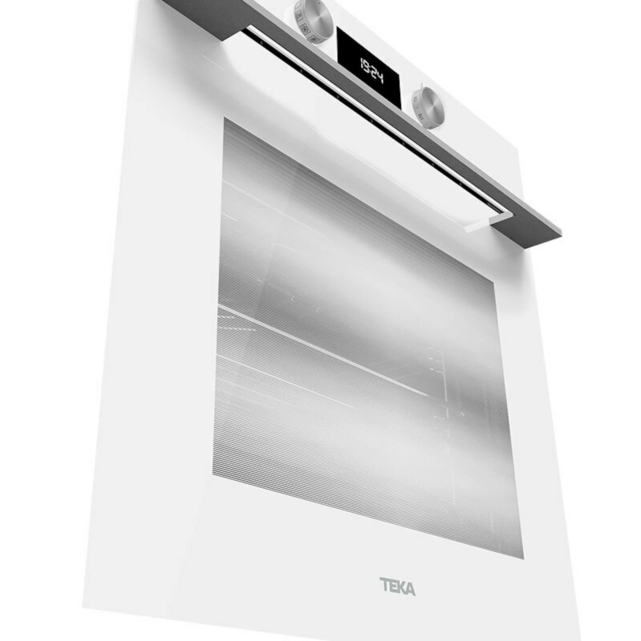 Horno empotrable Teka HLB8400 WH Blanco con puerta de cristal y mandos frontales