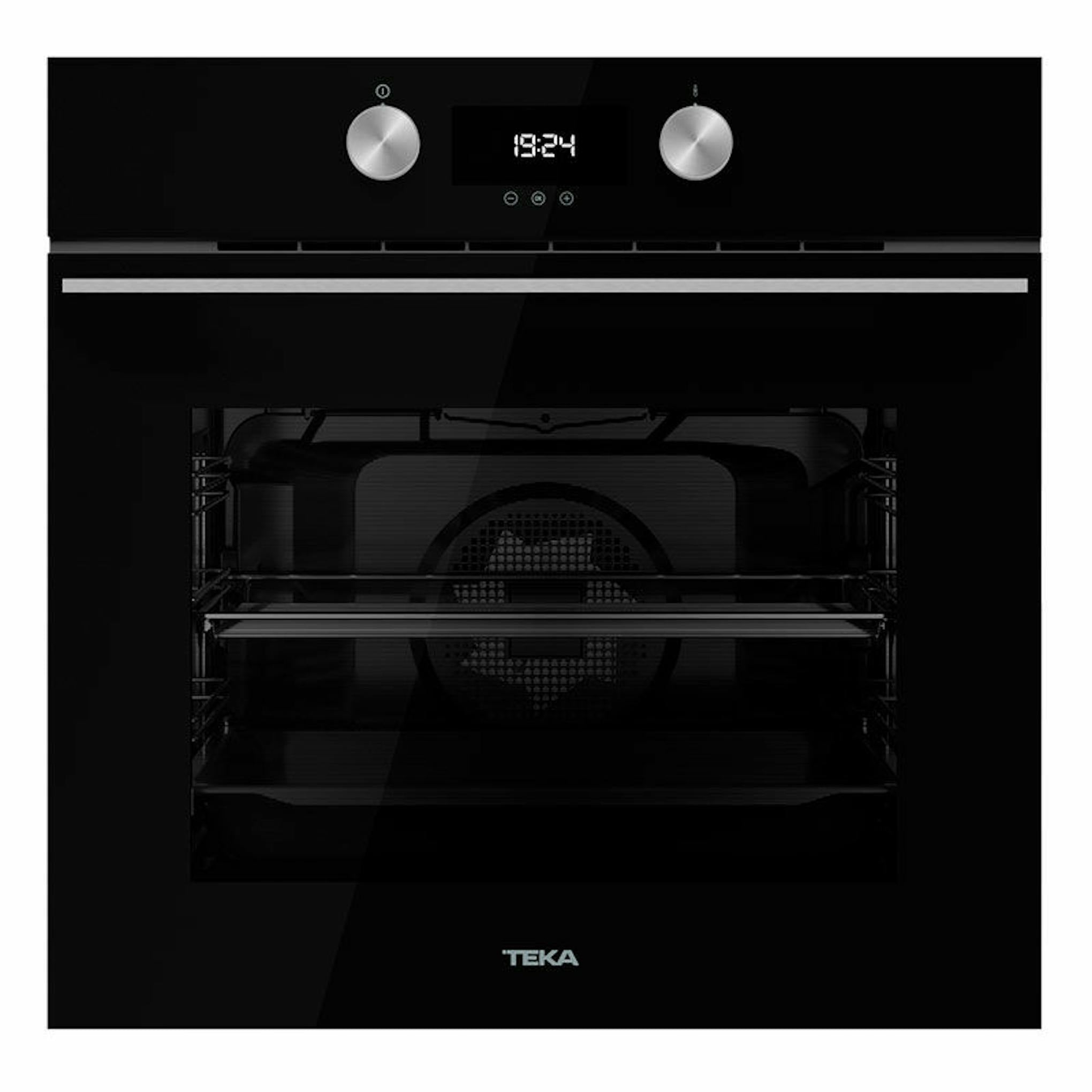 Horno Teka HLB8400P BK negro, vista frontal