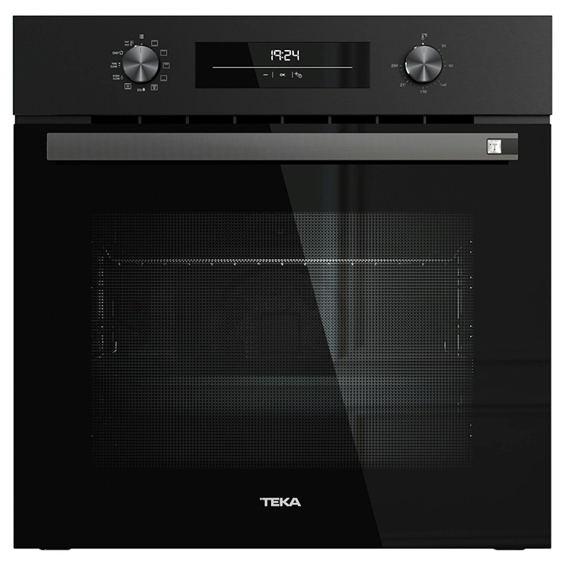 Horno empotrable Teka HSB6250P negro, vista frontal