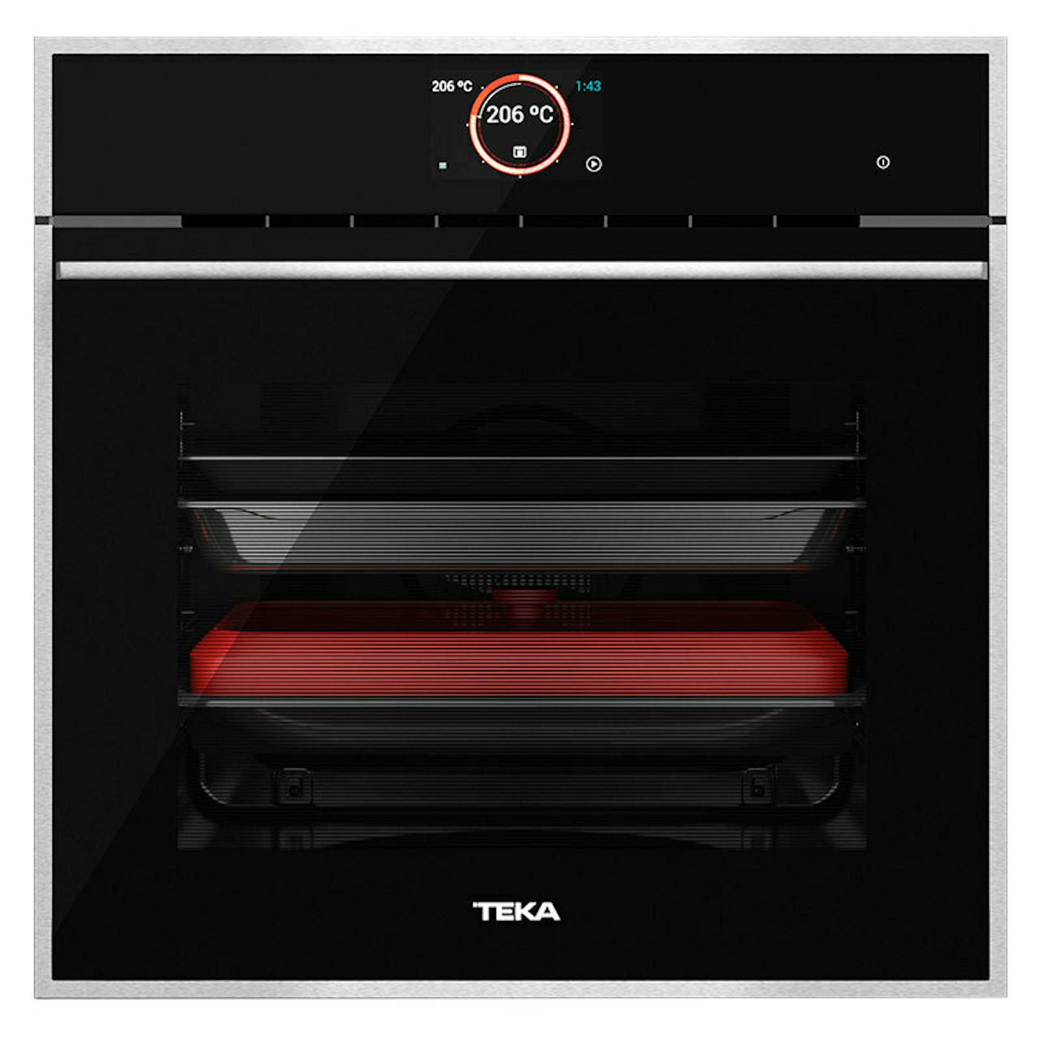 Horno Teka iOVEN P negro en vista frontal