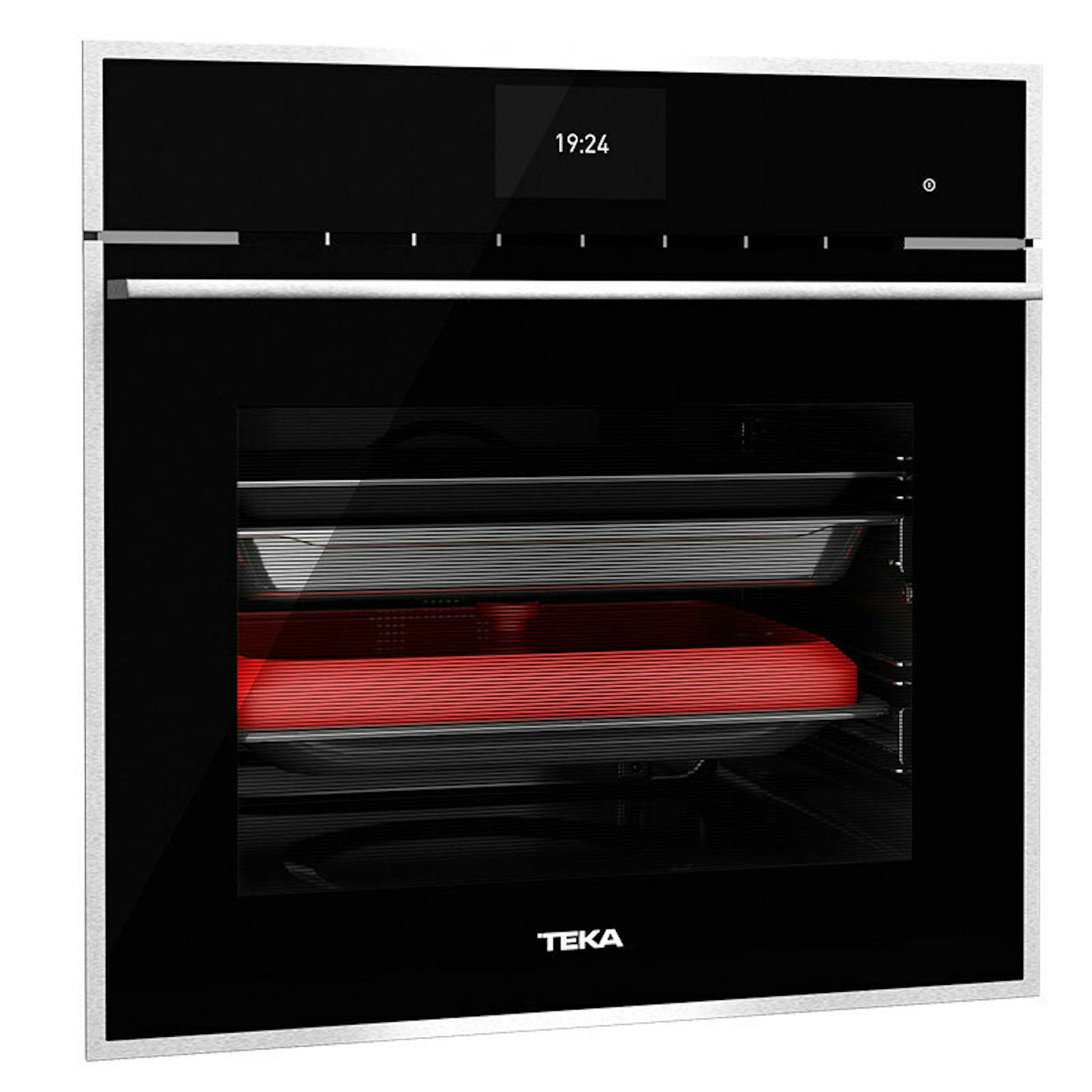 Horno Teka iOVEN P negro con puerta de cristal y pantalla digital