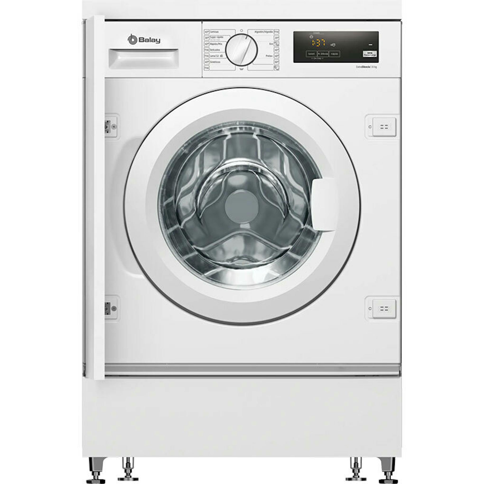 Lavadora integrable Balay 3TI983B 8 kg, vista frontal