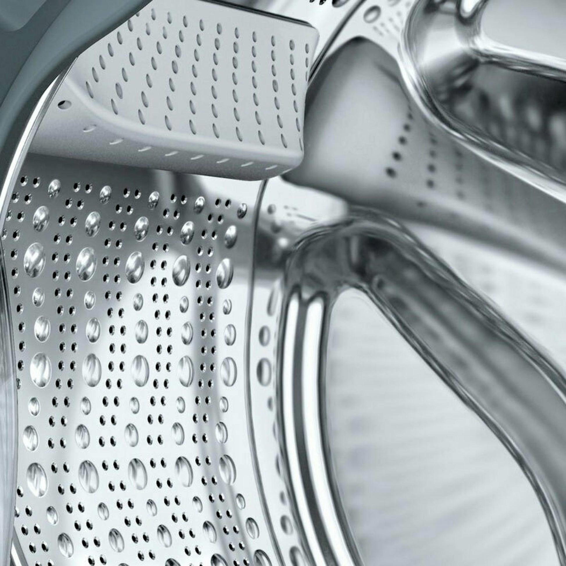 Interior del tambor de la lavadora integrable Siemens WI12W326ES 7Kg