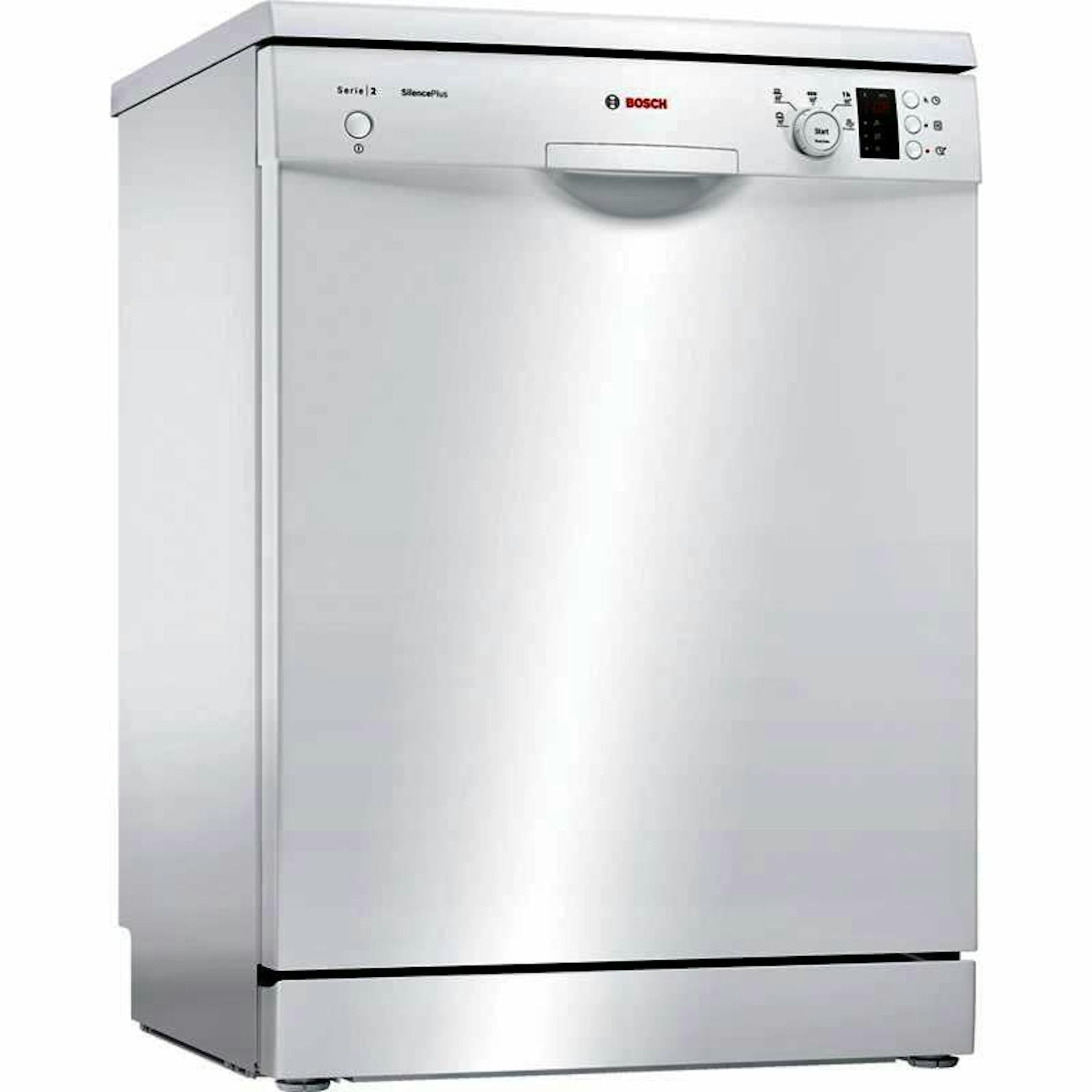 Lavavajillas Bosch SMS25AW05E de 60 cm en acero inoxidable, vista frontal