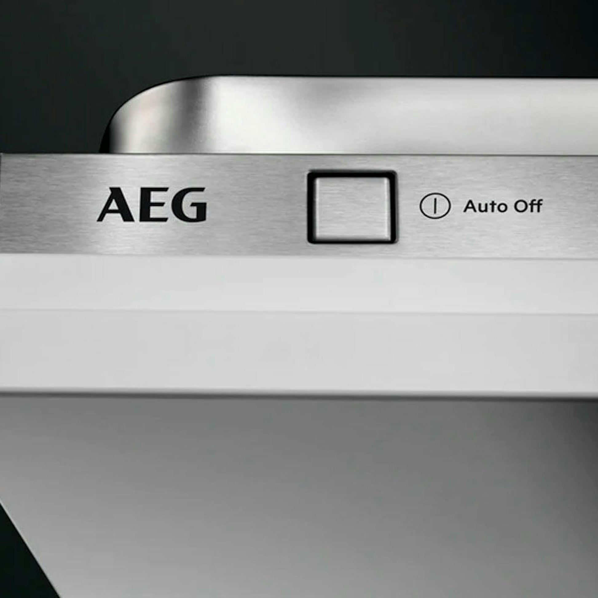AEG FSE63307P lavavajillas integrable, detalle del panel de control