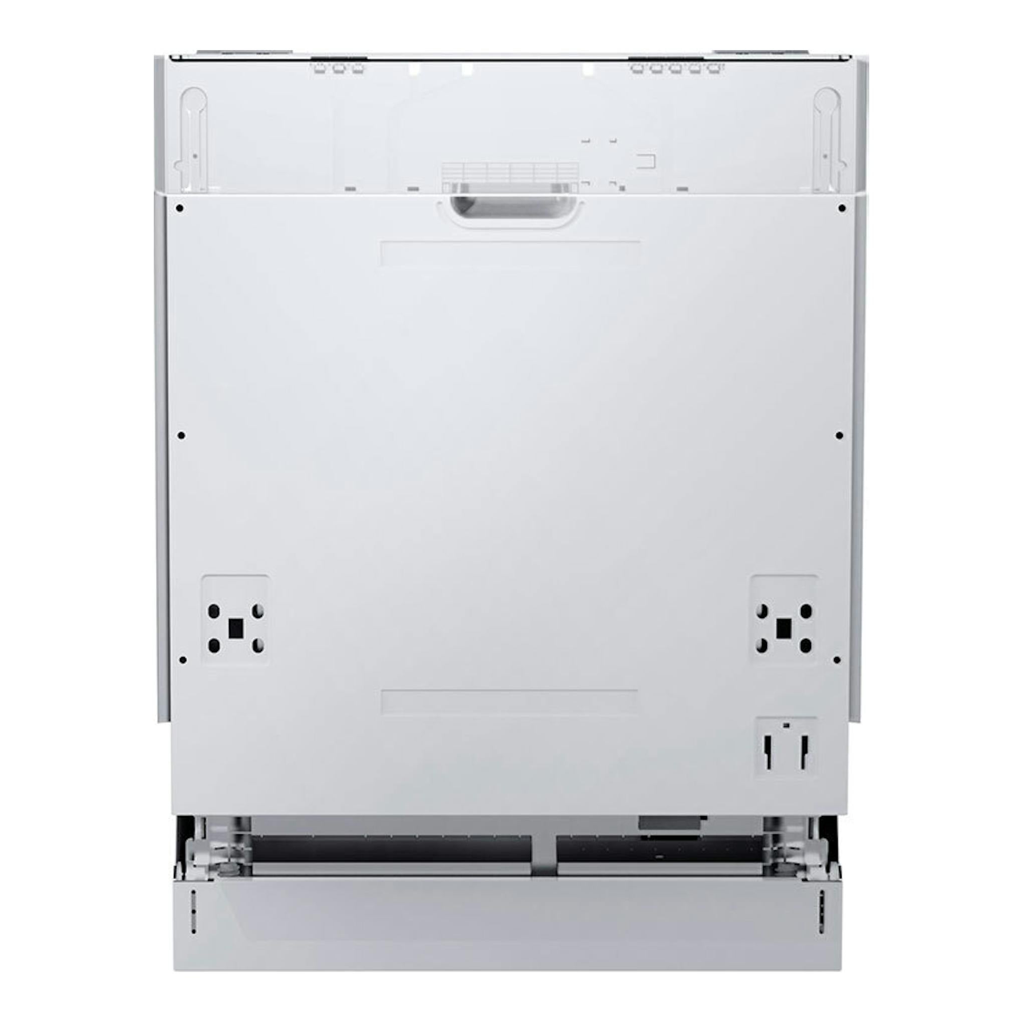 Lavavajillas integrable Midea MDWPB1303LS-W blanco, vista trasera