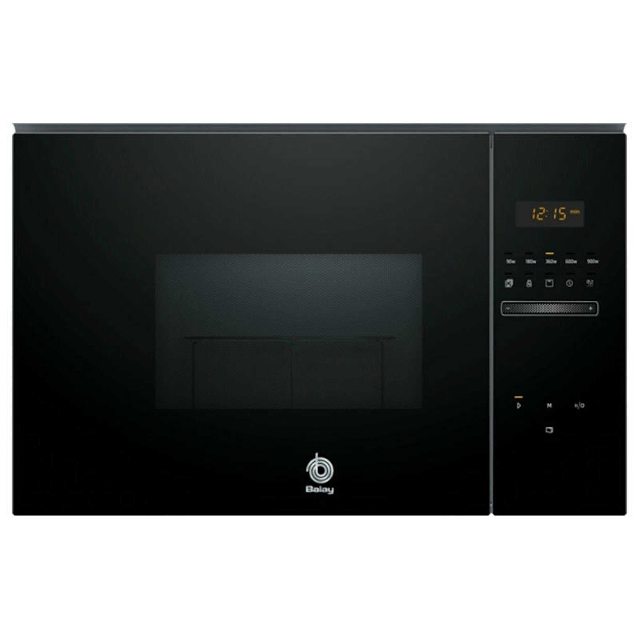 Microondas Balay 3CG5175N2 negro, vista frontal