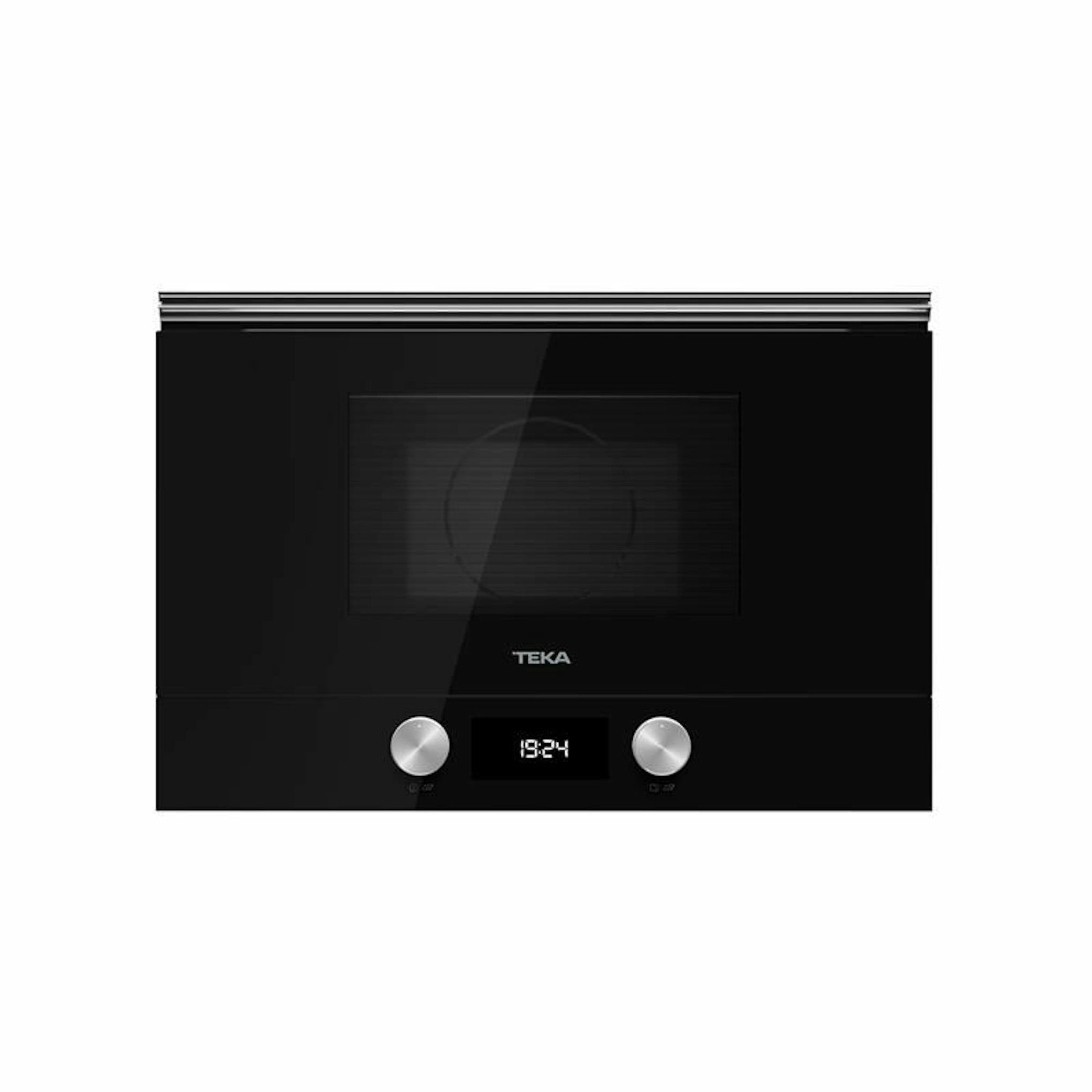 Microondas empotrable Teka ML8220BIS BK negro con panel digital