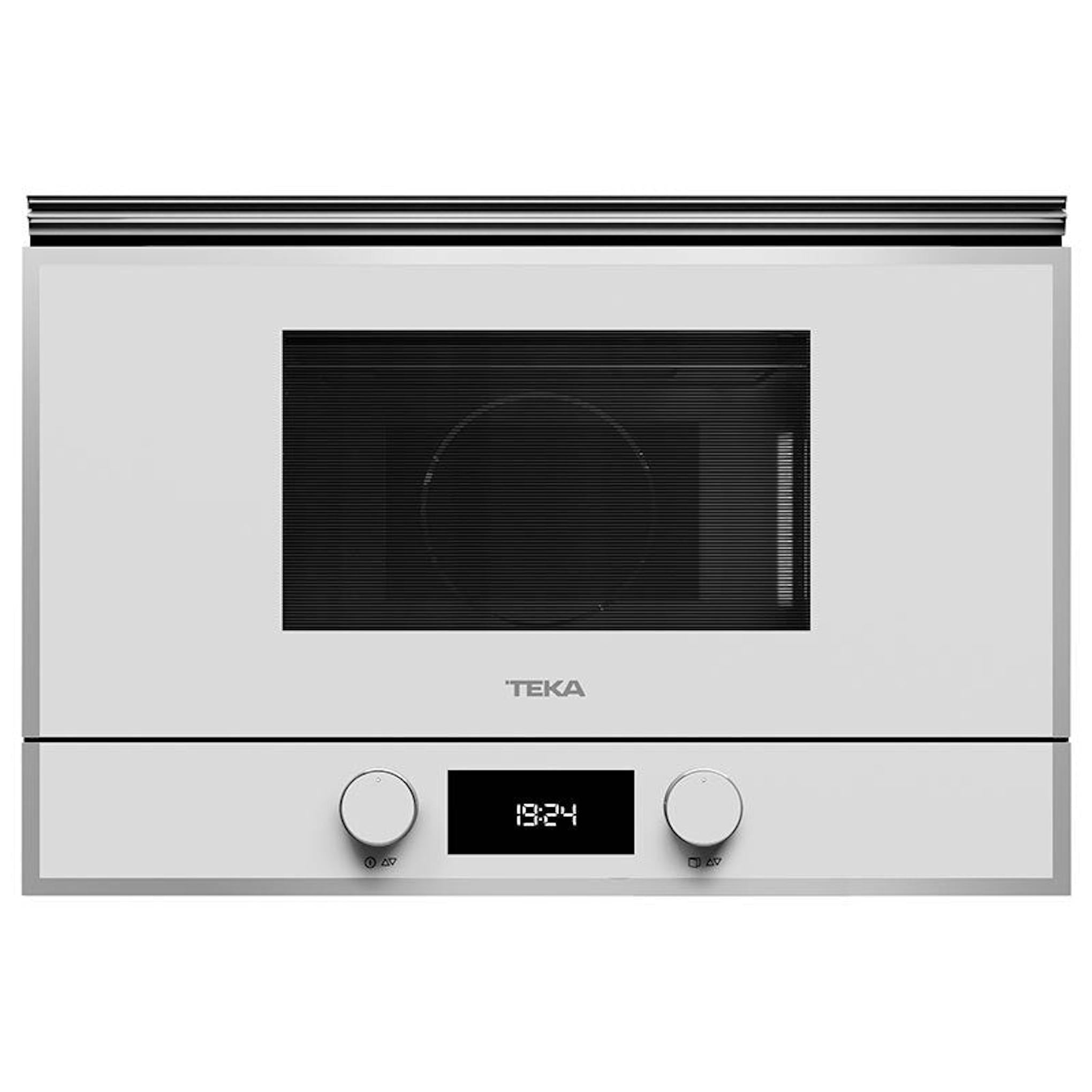 Microondas Teka ML822BIS L blanco con puerta de cristal y panel frontal