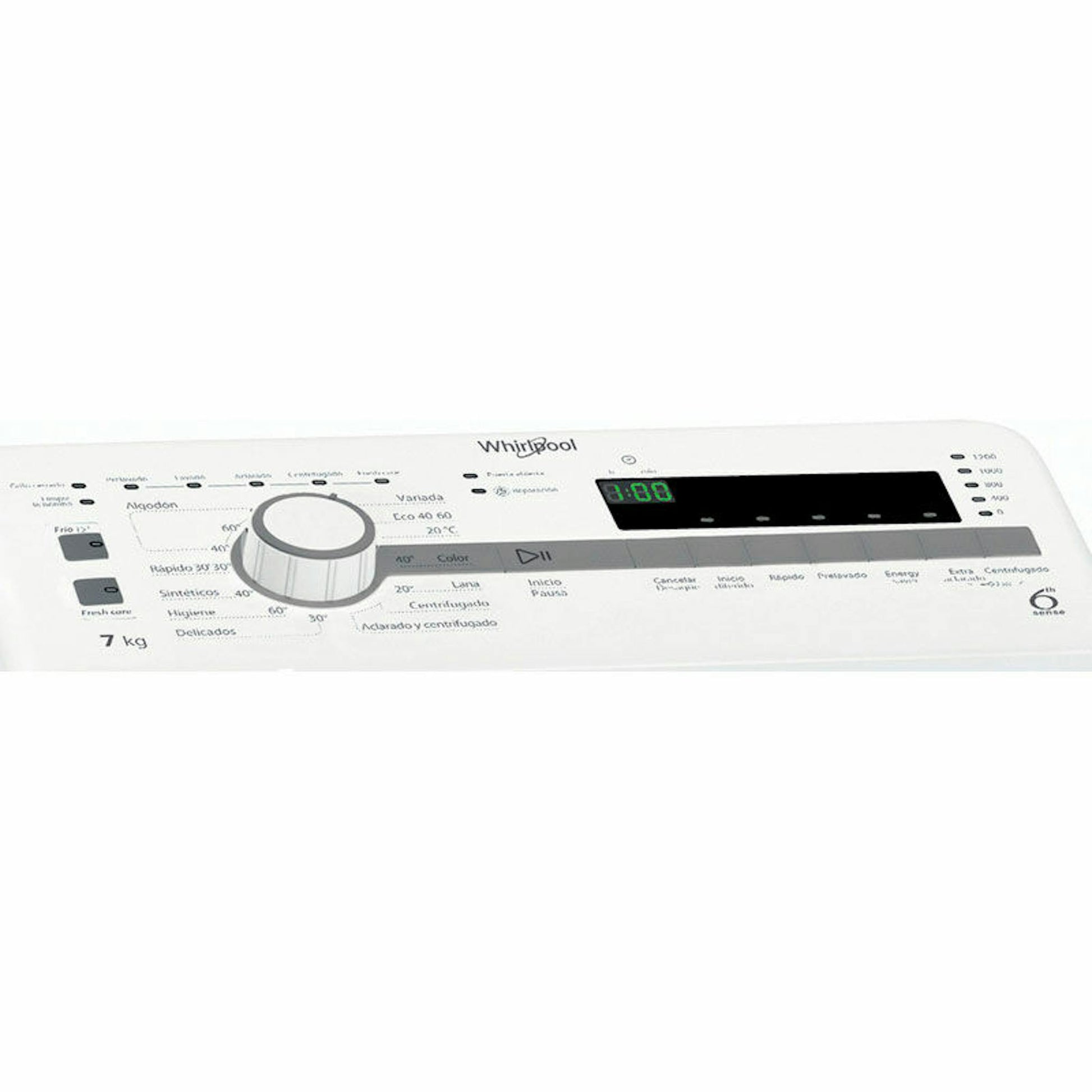 Panel de control de la lavadora Whirlpool TDLR7220SSSP/N 7Kg
