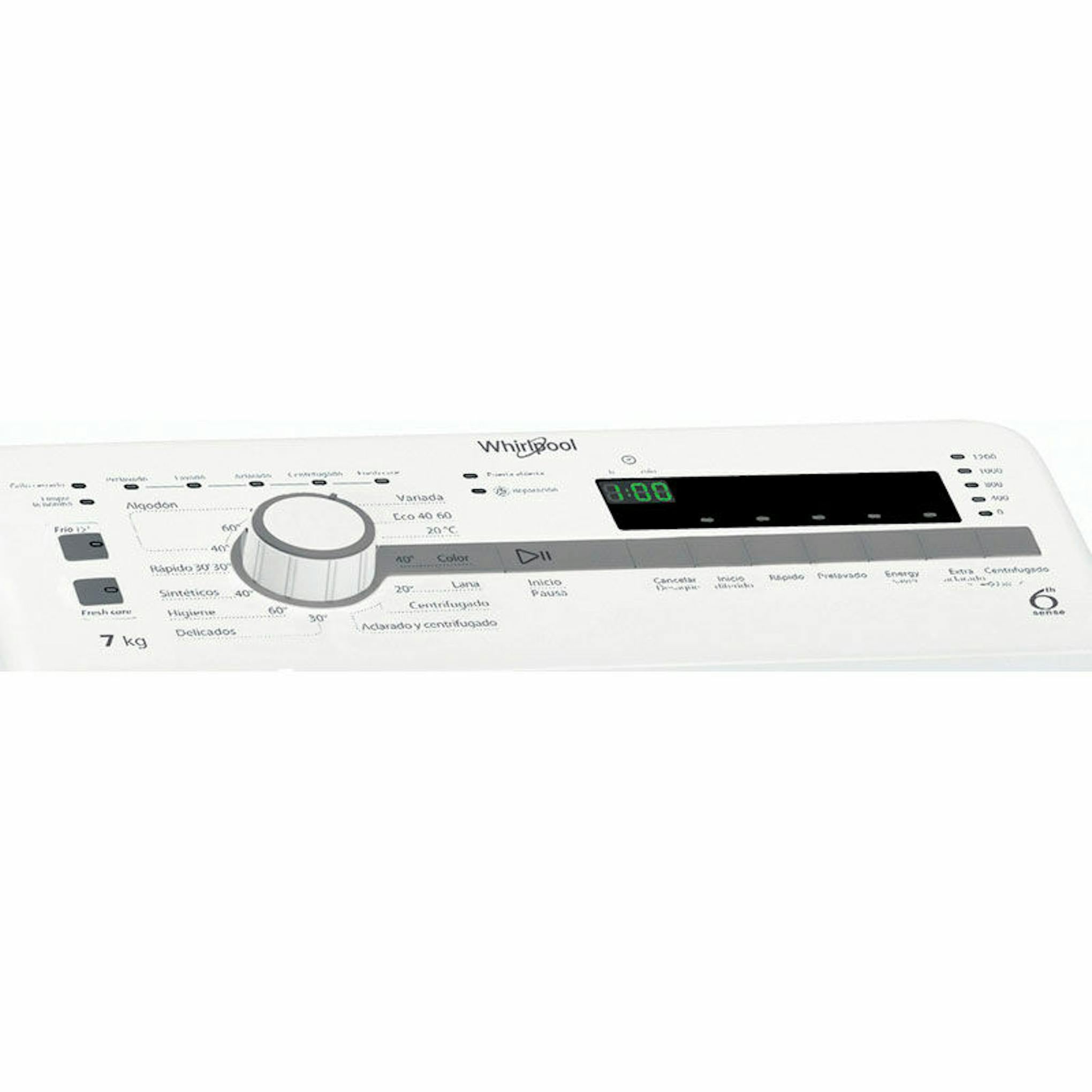 Panel de control de la lavadora Whirlpool TDLR7220SSSP/N 7Kg
