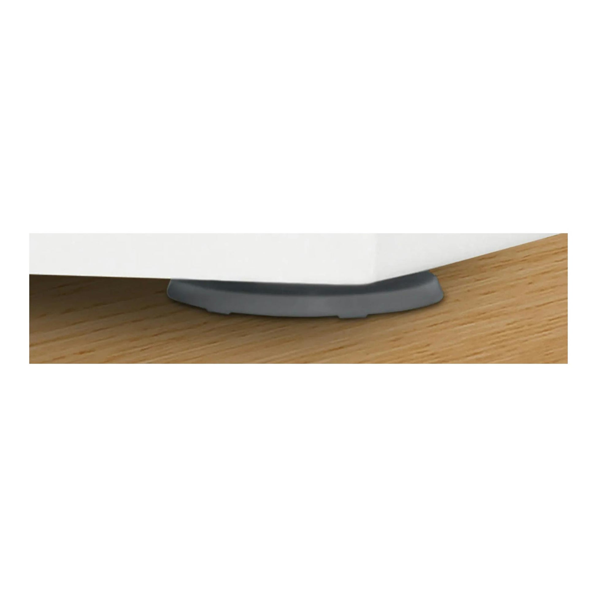 Bosch MCM3100W, base blanca de procesador de alimentos en primer plano sobre encimera de madera.