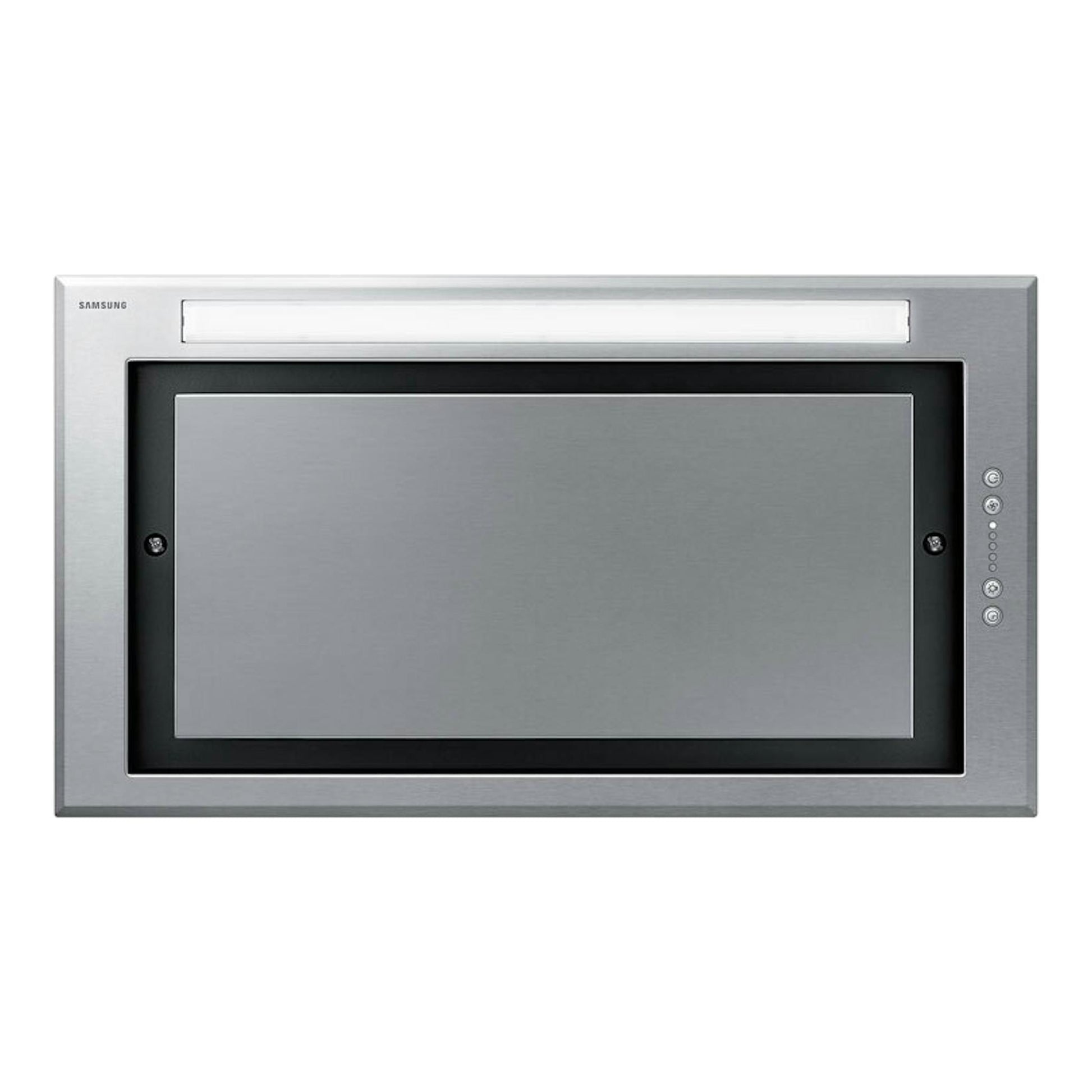 Grupo filtrante Samsung NK52FG455CS/UR, vista frontal, acabado acero inoxidable gris, 52 cm